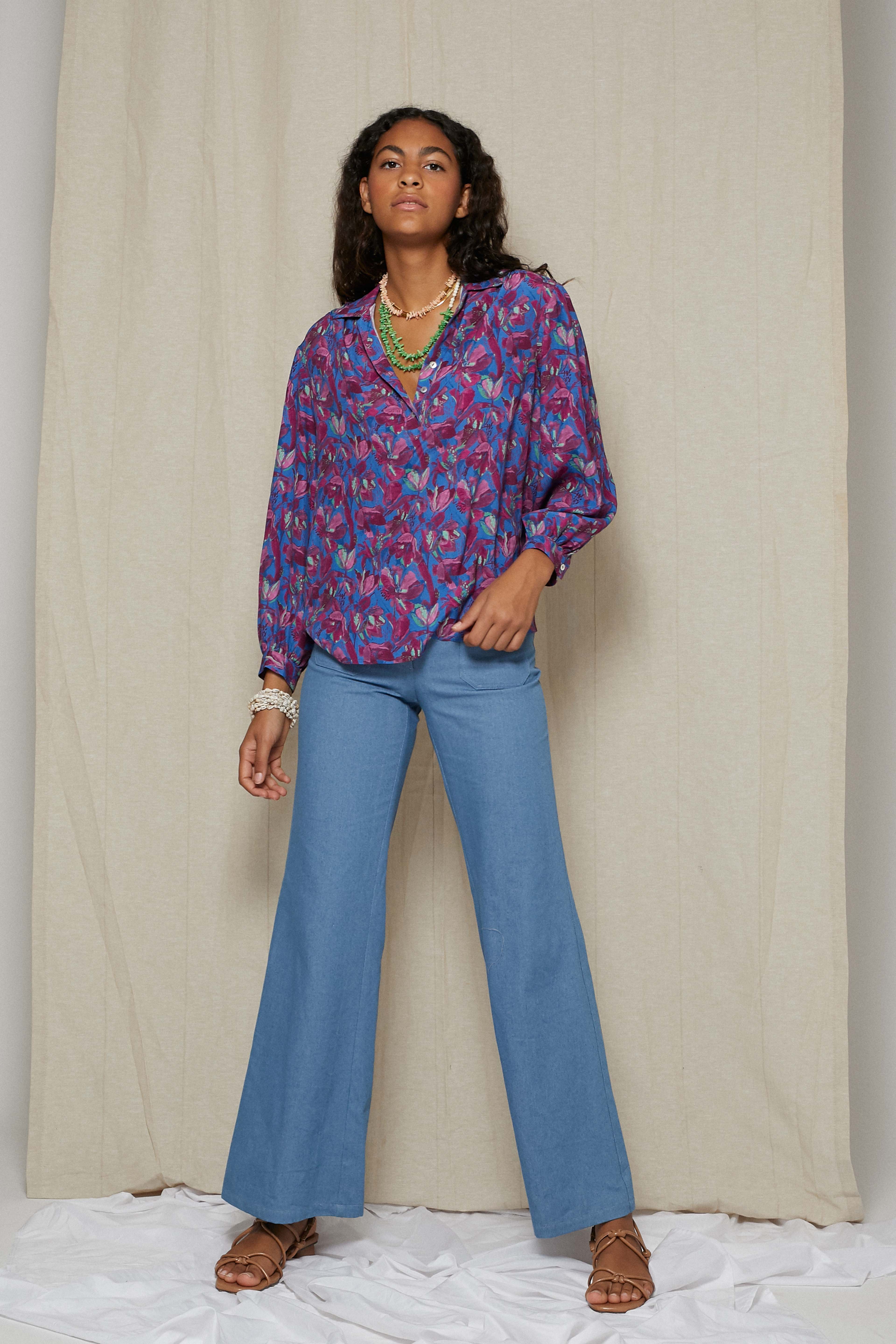 Blusa acuarela OTTA viscosa