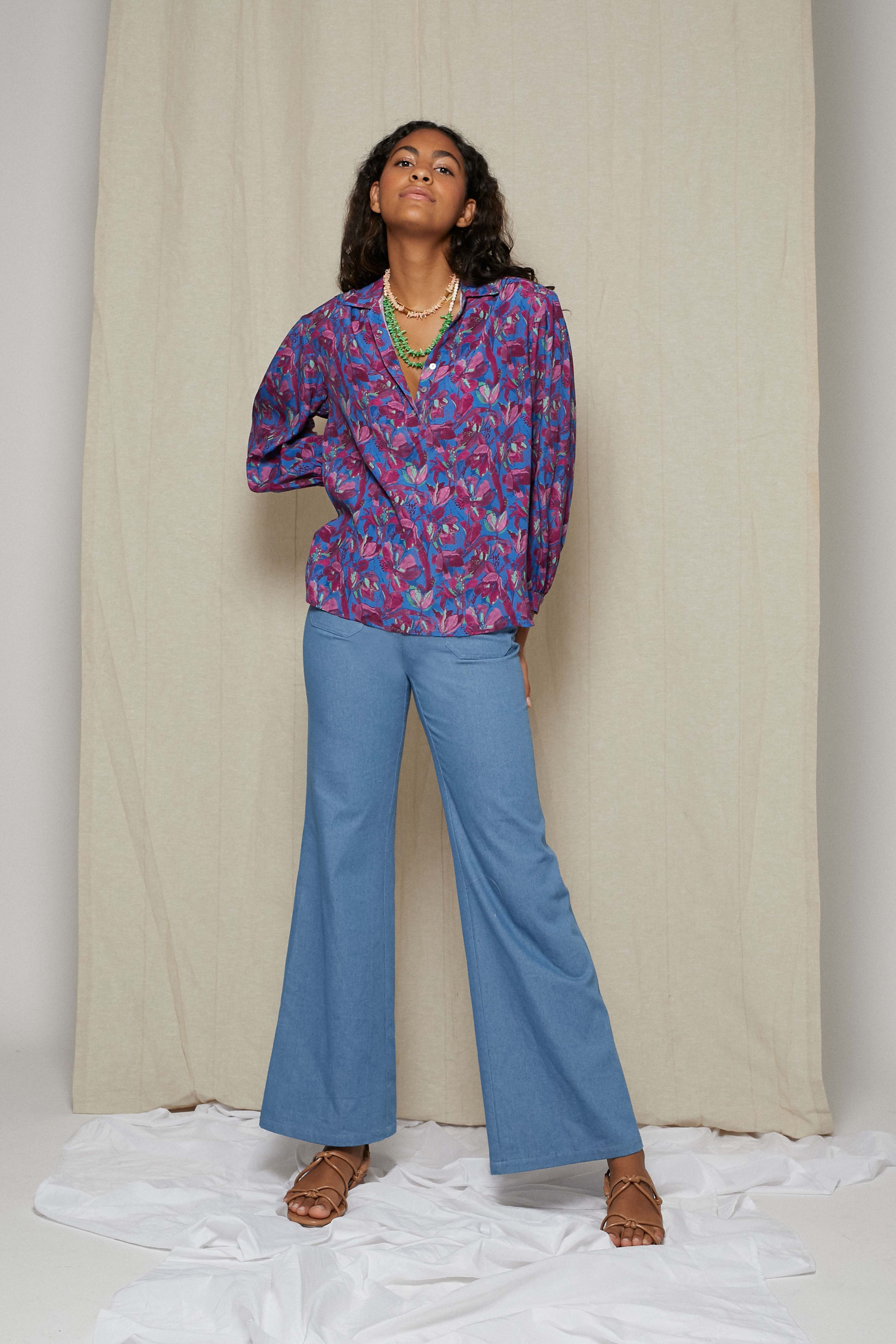 Blusa acuarela OTTA viscosa