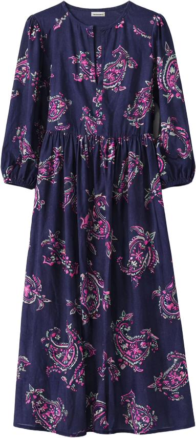 Vestido brandon pasley navy