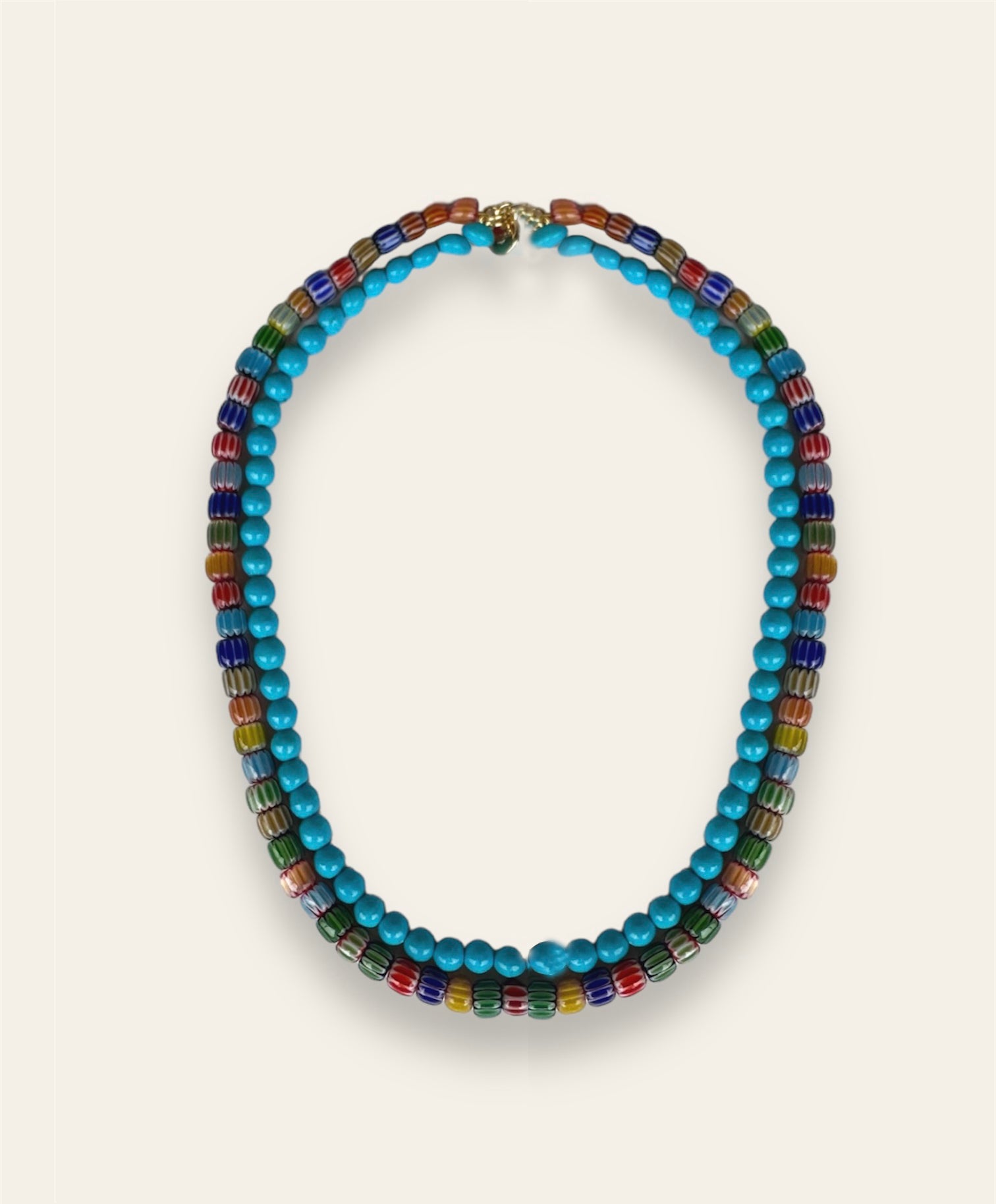 collier FAULT bleu