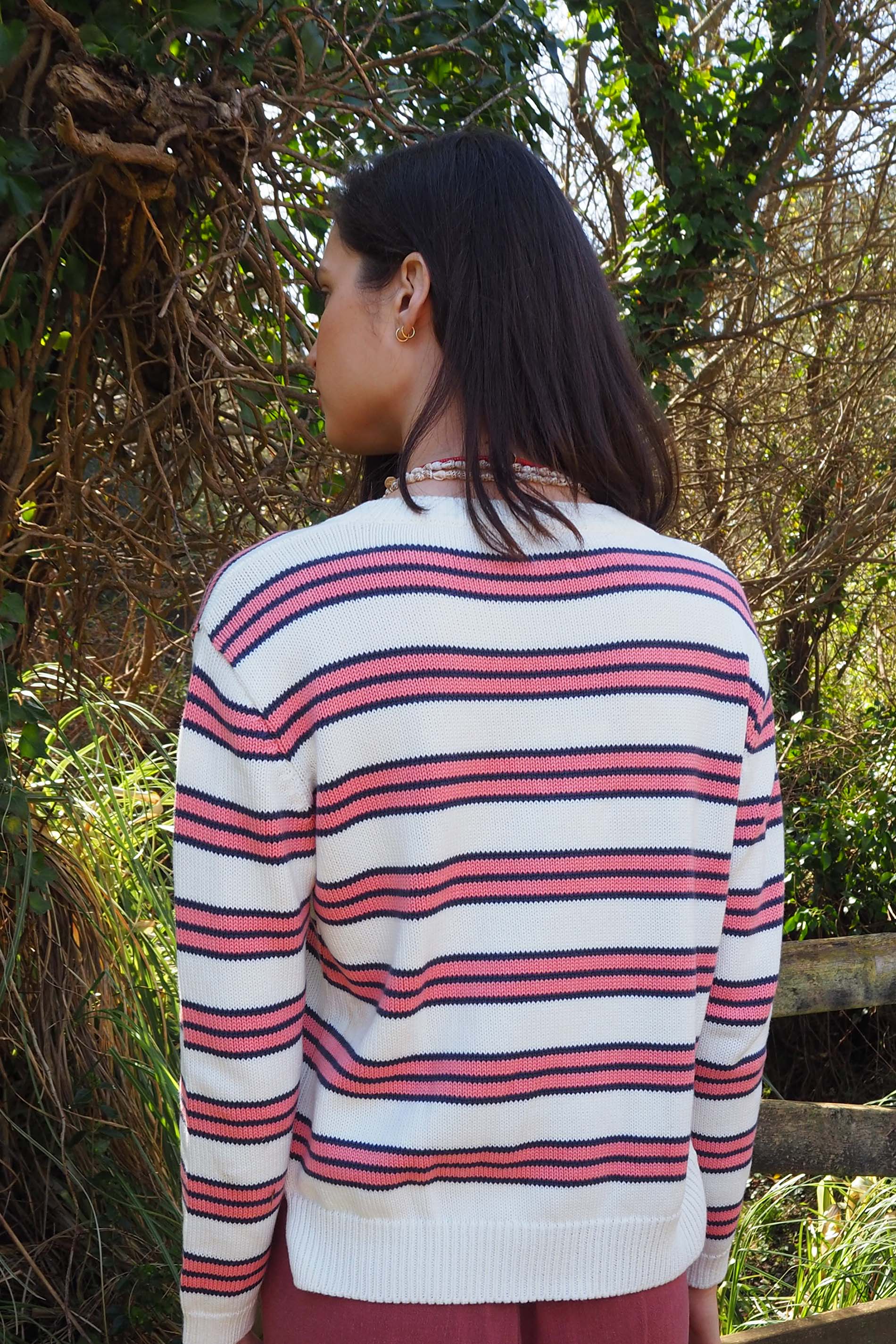 Jersey punto rayas ROMA