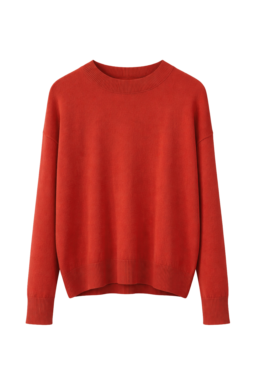 Jersey de punto fino Elvas terracota