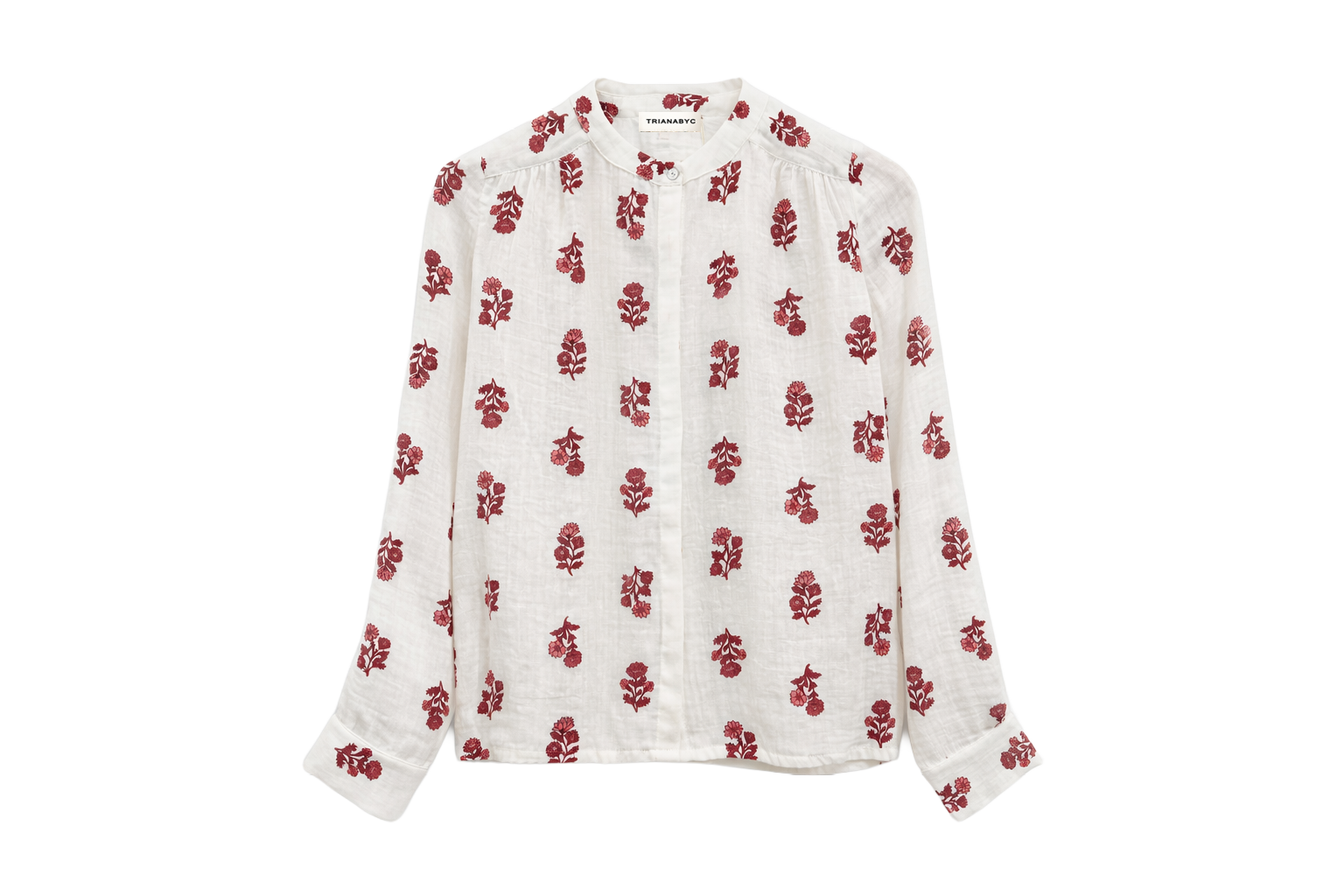 Blusa melbourne block rojo