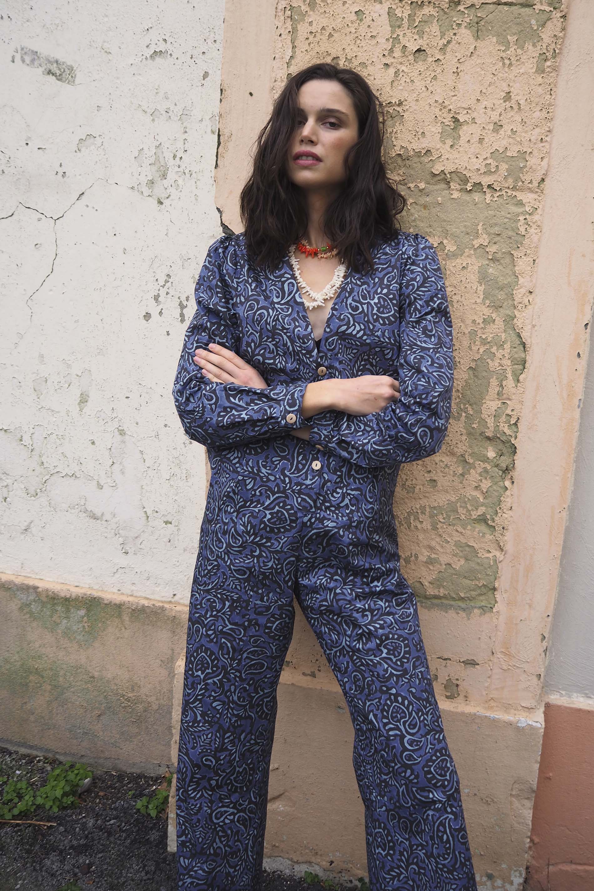 Mono PULA etnic azul