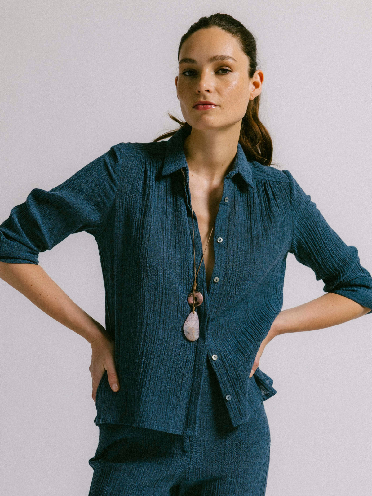 TOTAL LOOK NAVY