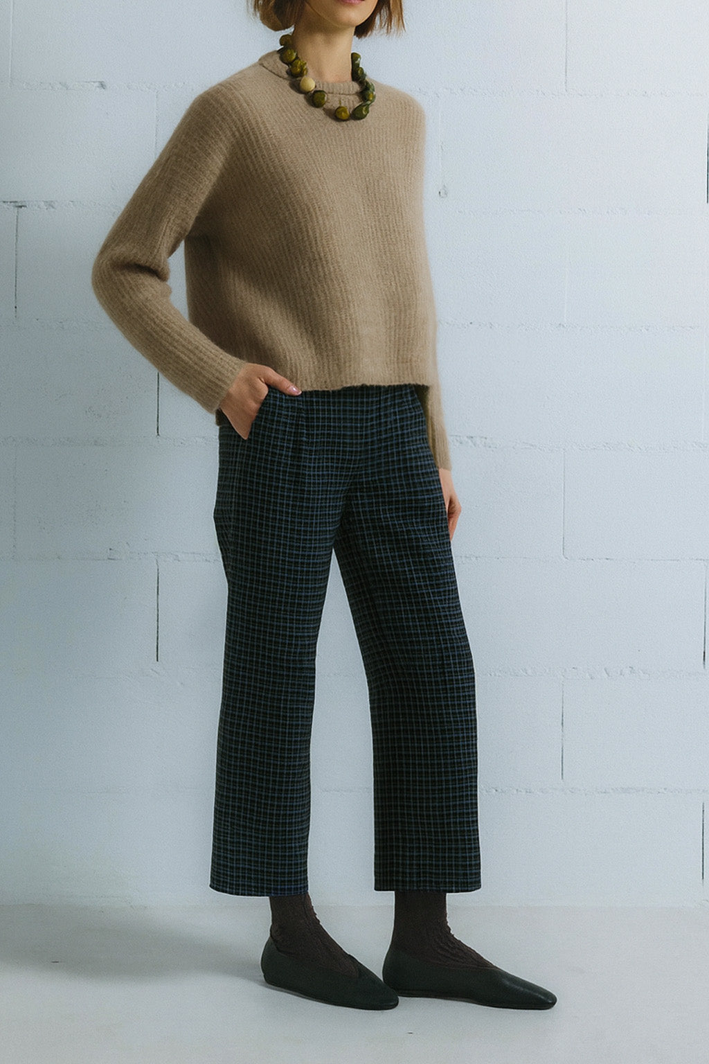 Pantalón millet cuadros