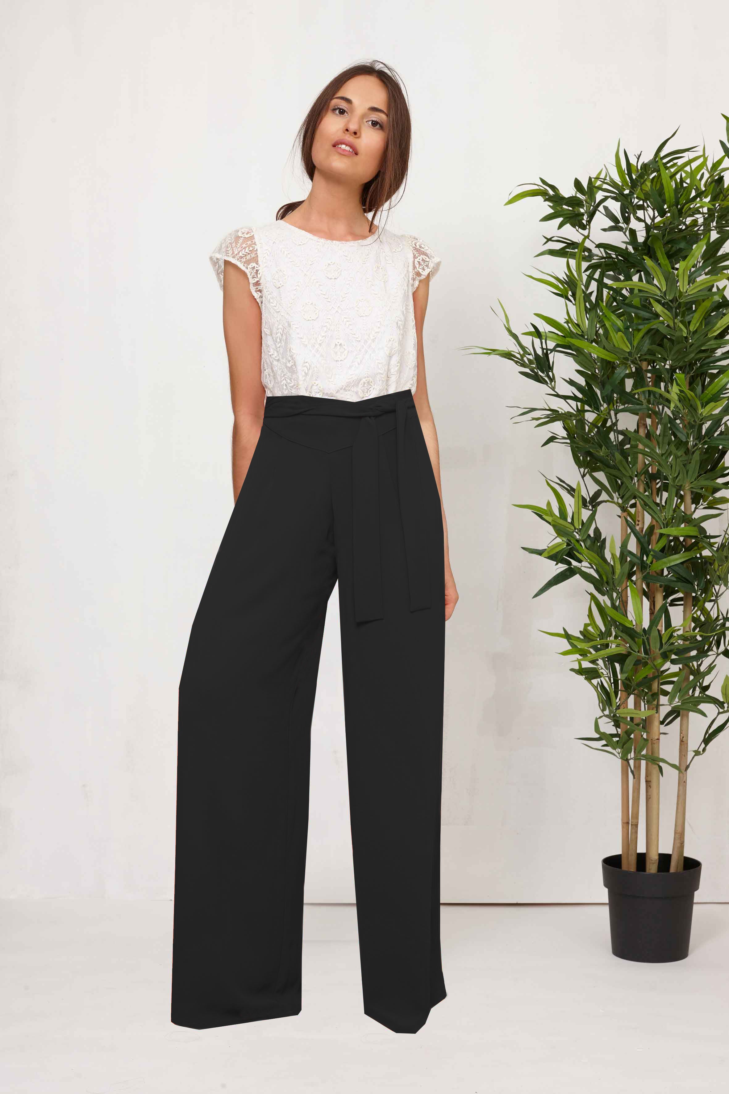 BLACK palazzo pants