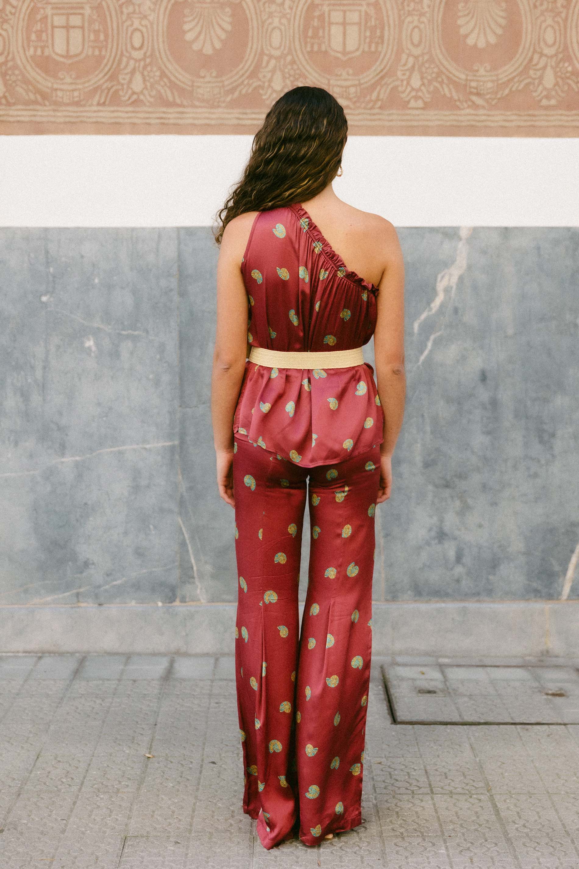 Pantalón estampado cARACOLA