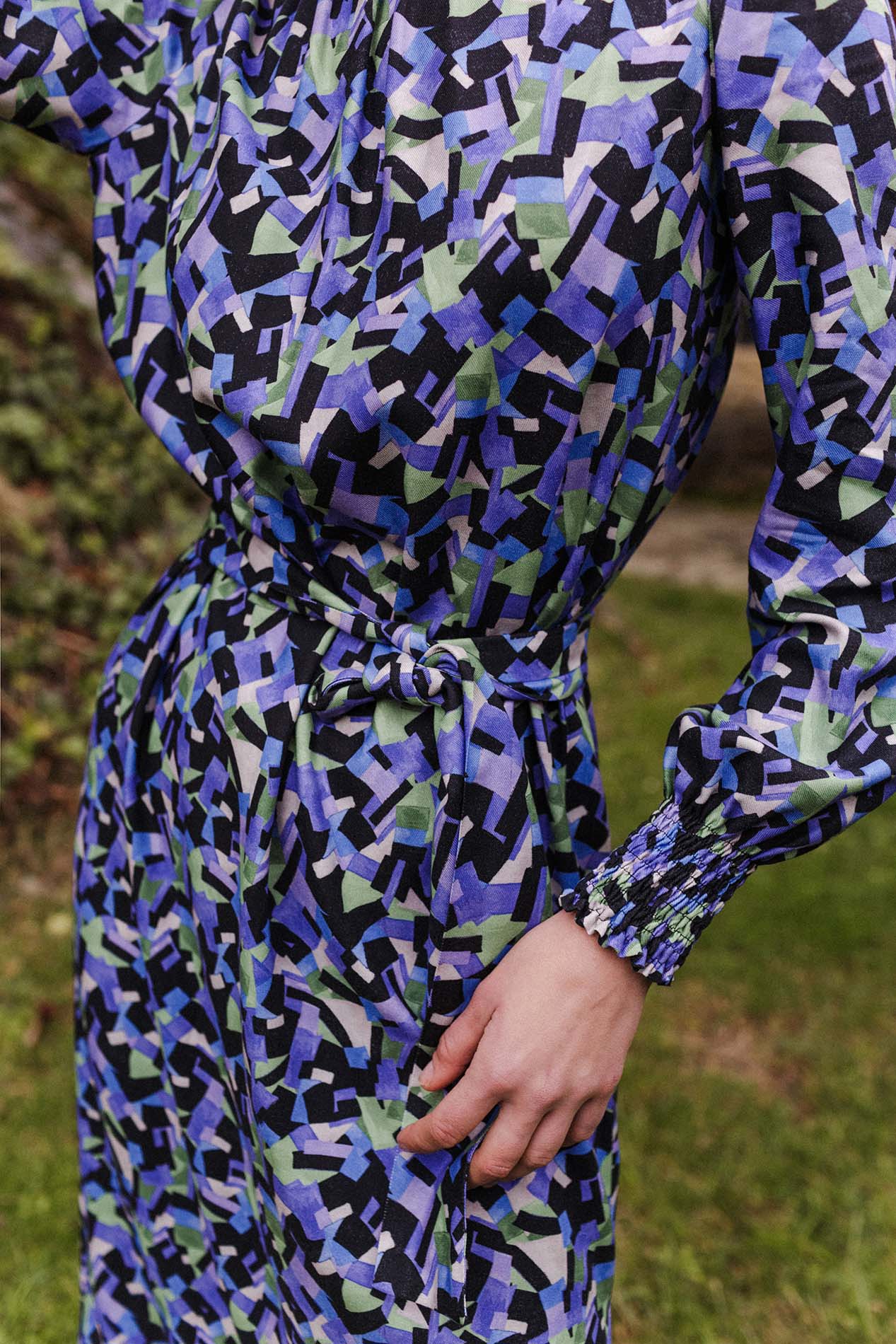 Vestido NESS GEOMÉTRICO