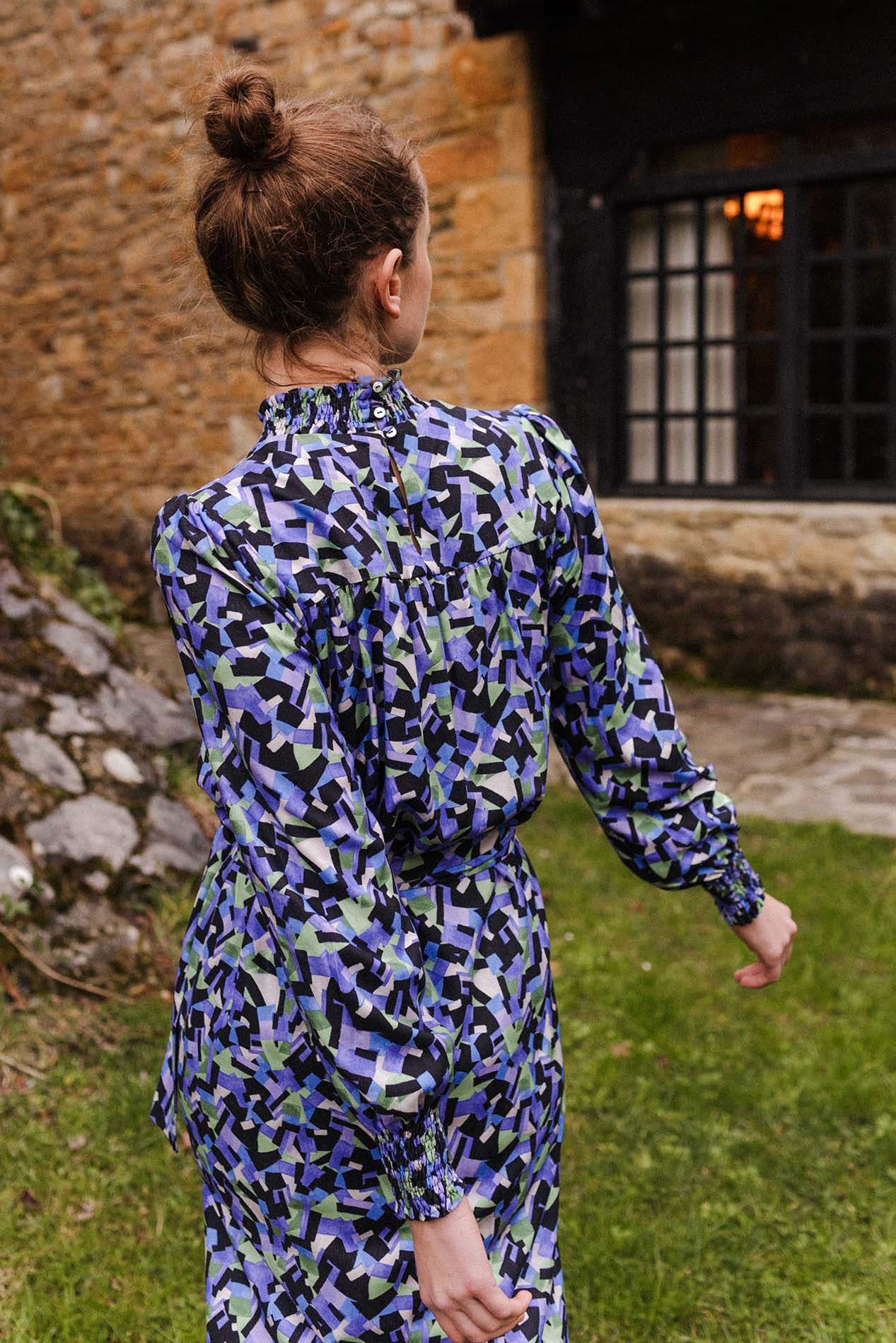 Vestido NESS GEOMÉTRICO