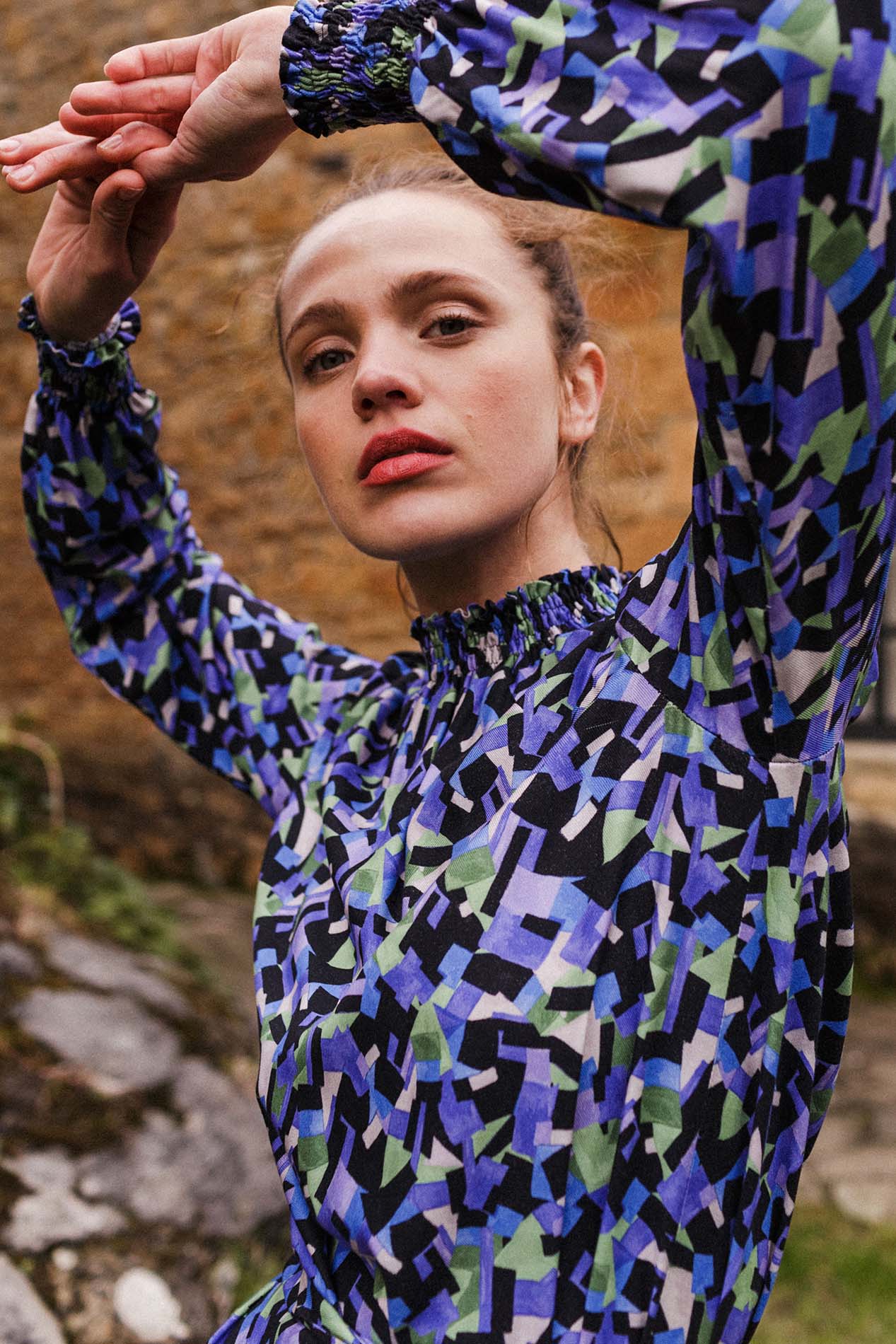 Vestido NESS GEOMÉTRICO