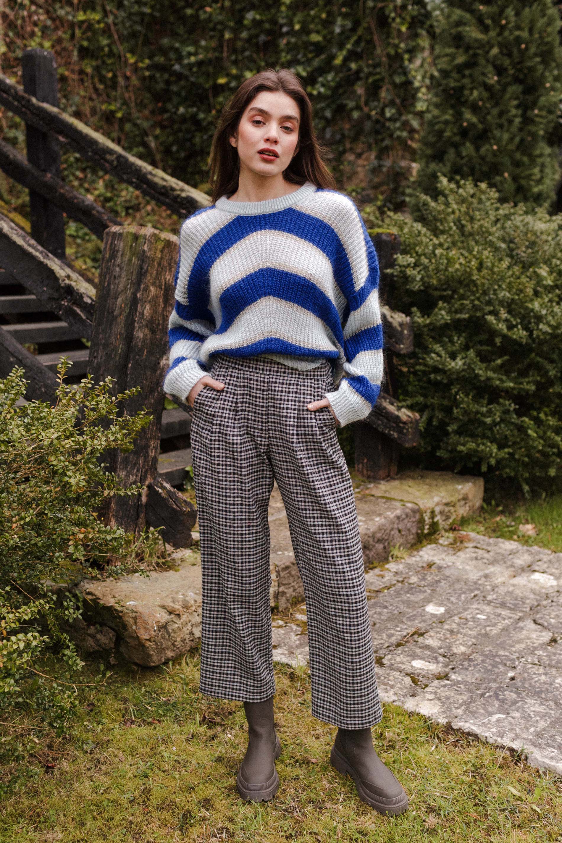 Pantalón MILLET CUADRO NAVY