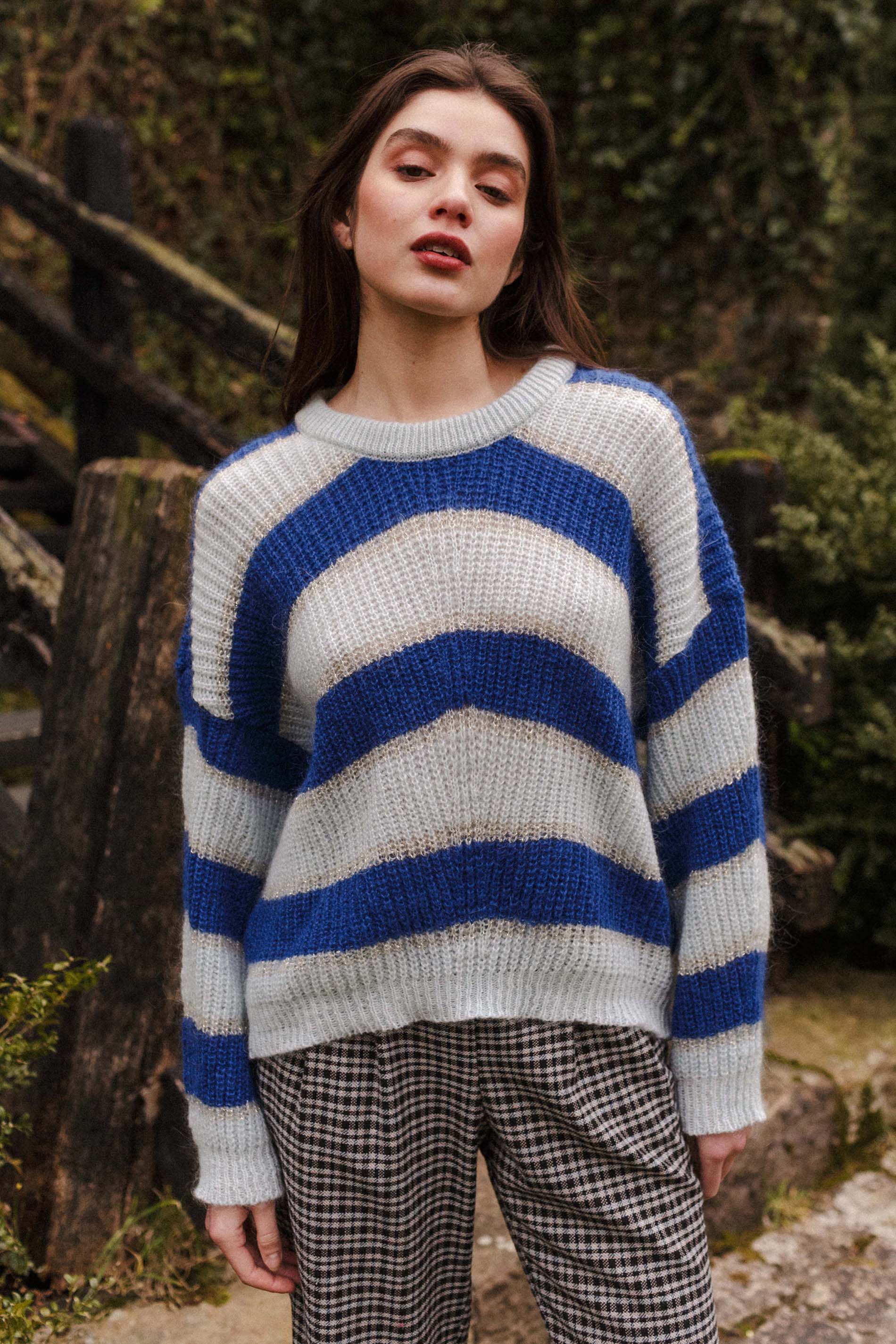 Jersey GOUDA RAYAS AZUL