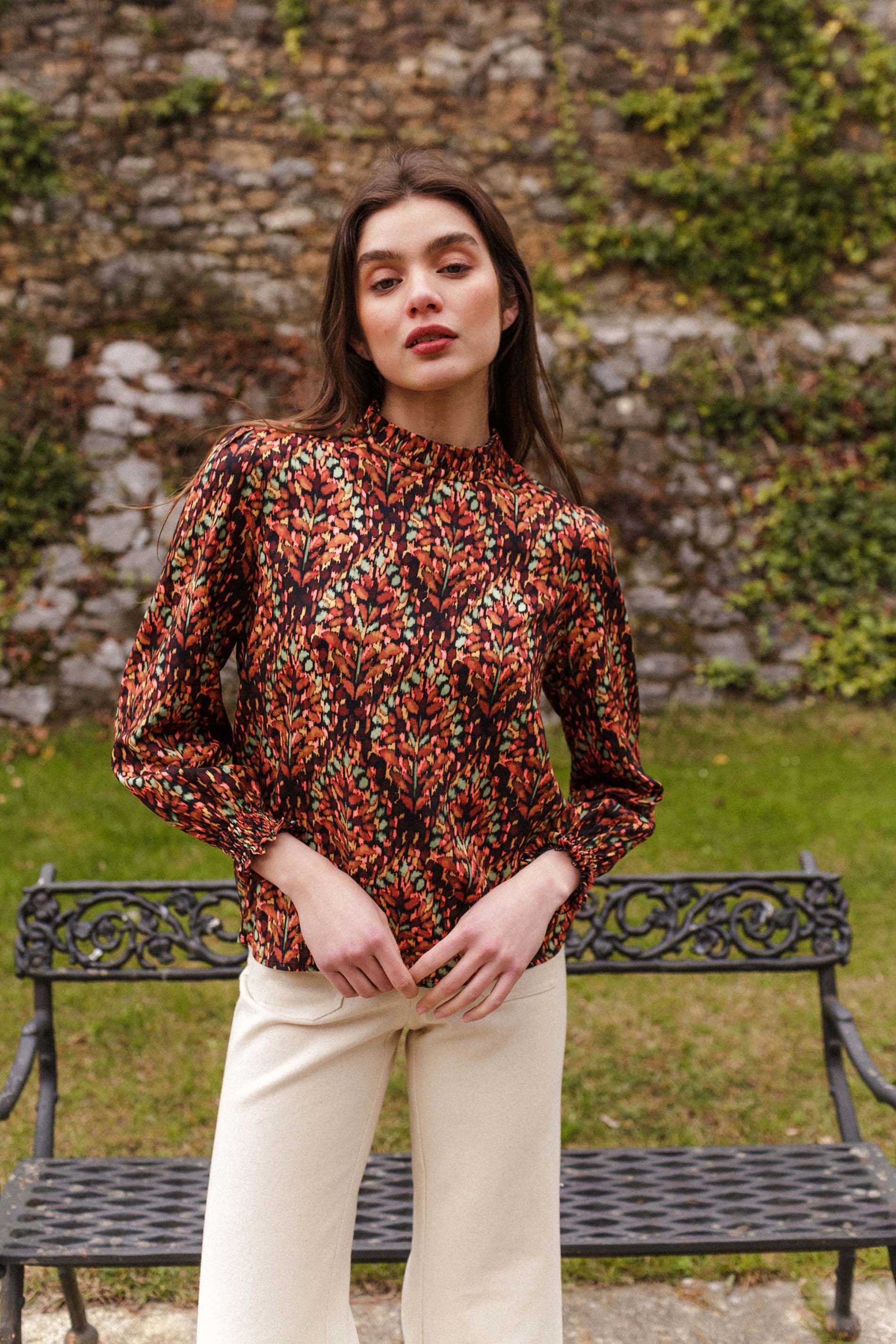 Blusa PORI acuarela