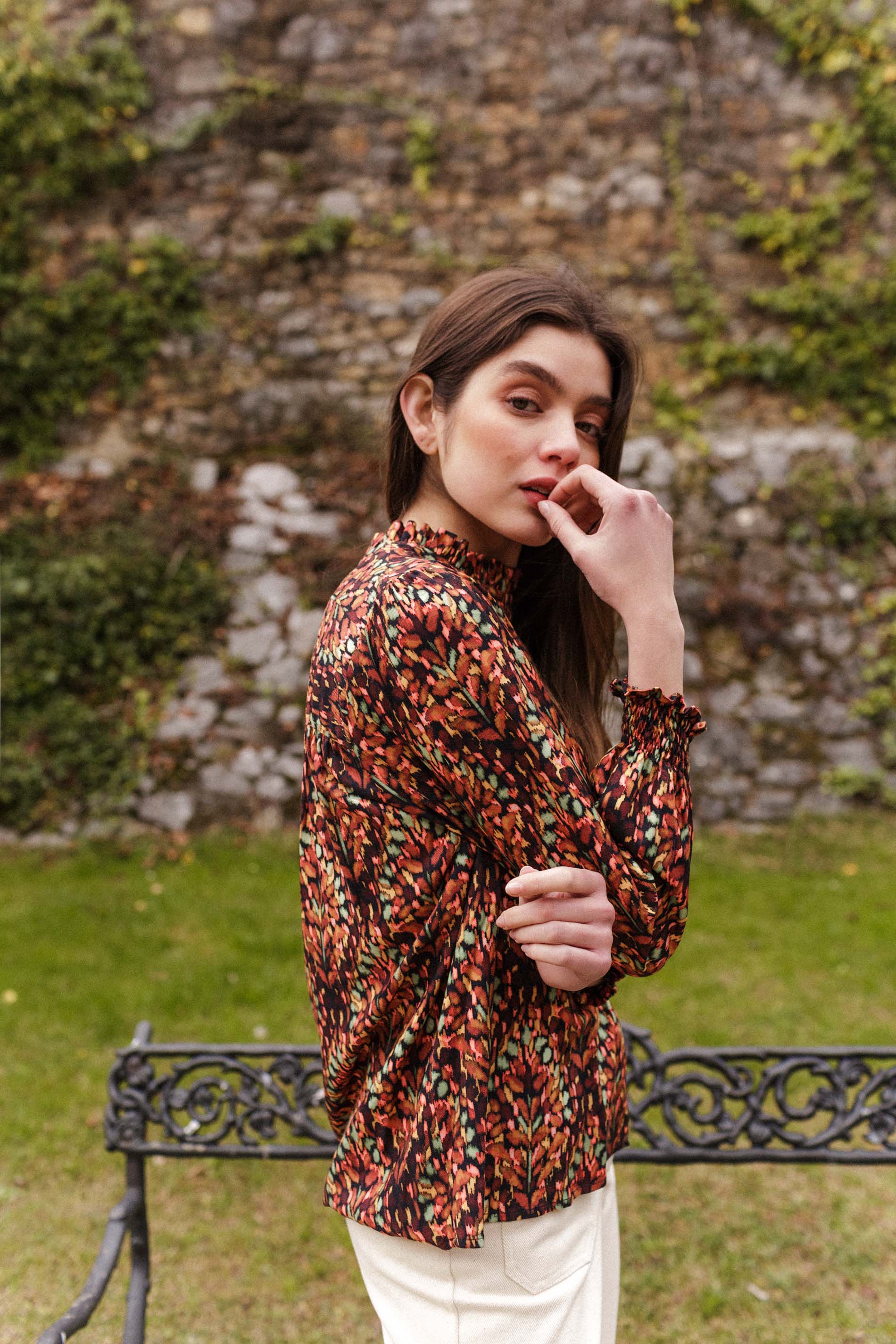 Blusa PORI acuarela