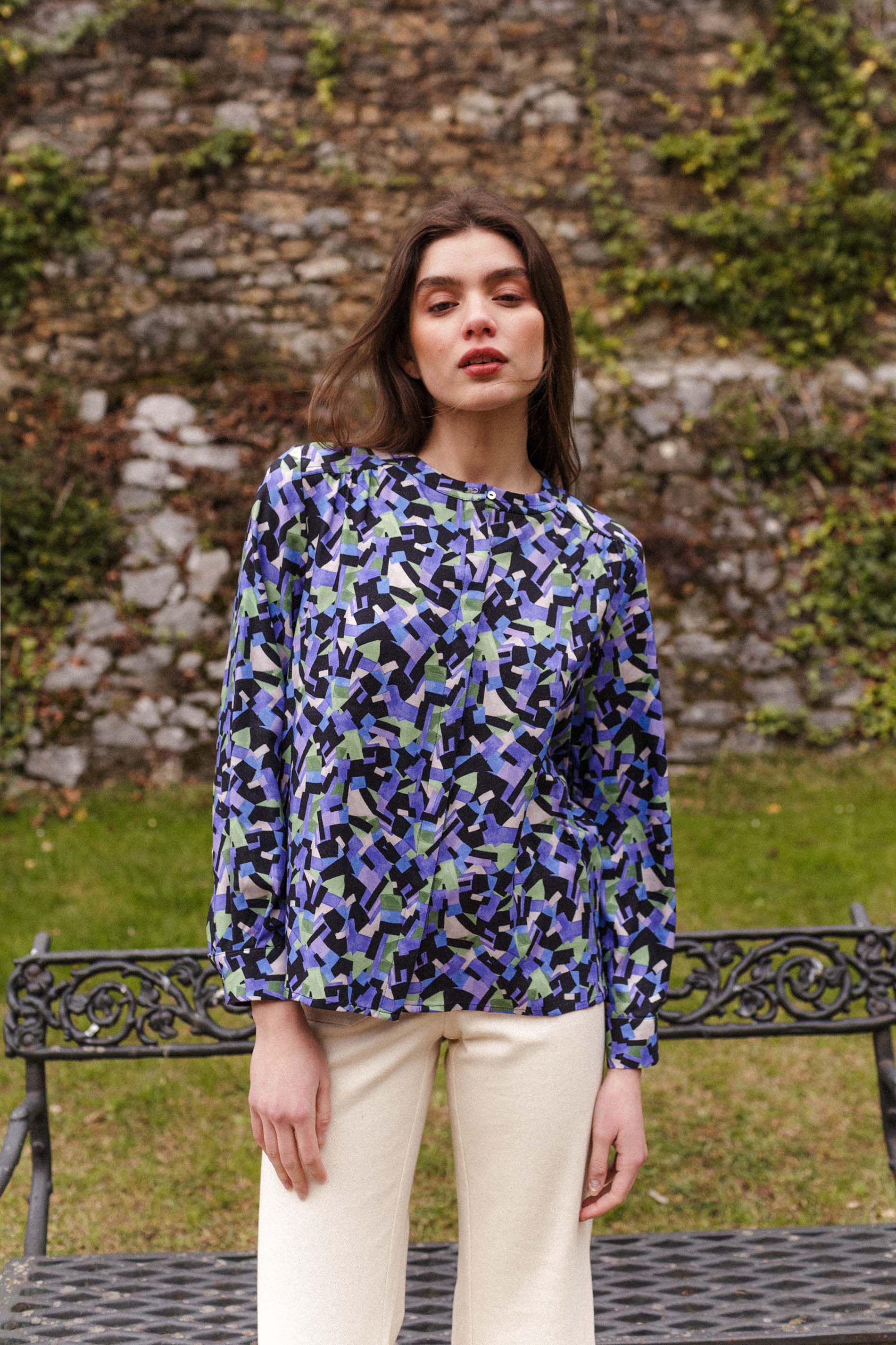 Blusa MELBOURNE geometric