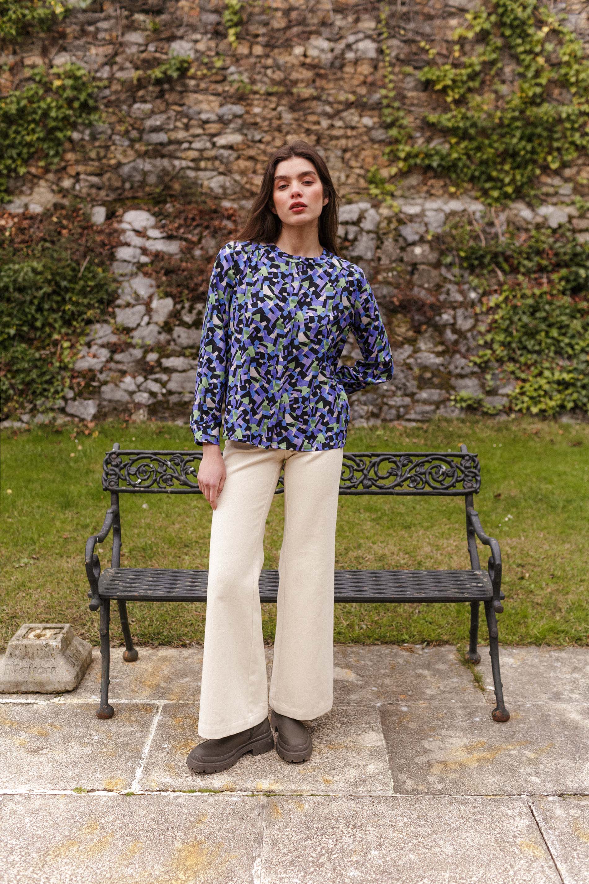 Blusa MELBOURNE geometric