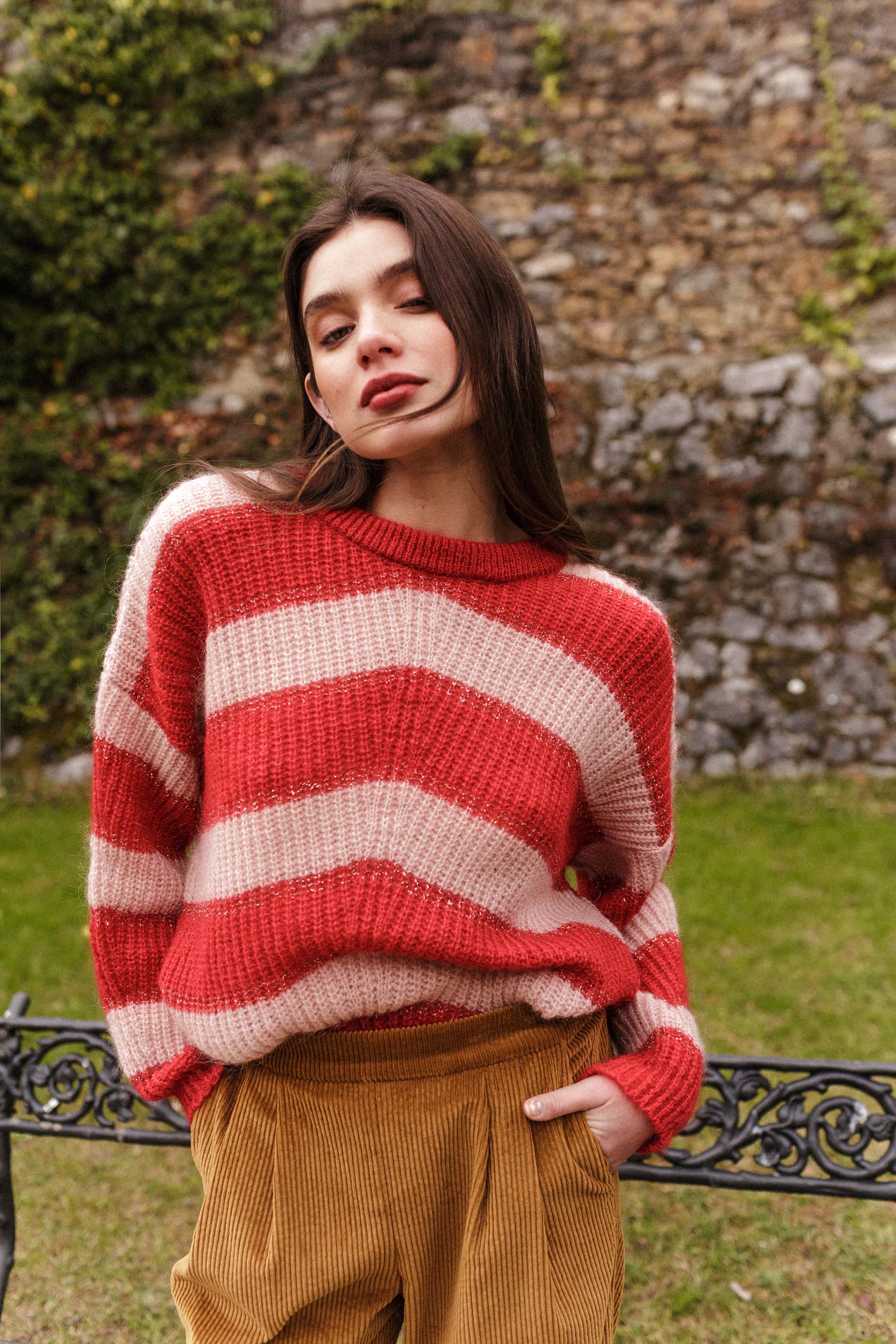 Jersey GOUDA RAYAS rojo