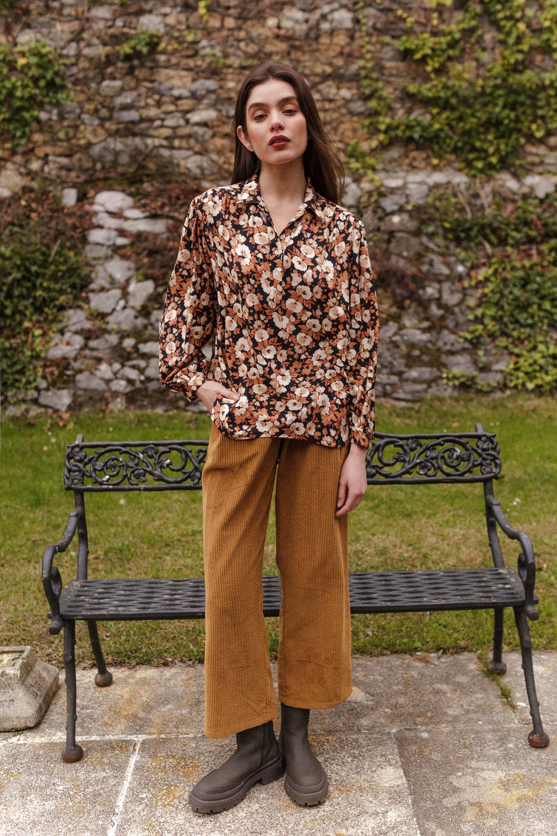Blusa OTTA camelia
