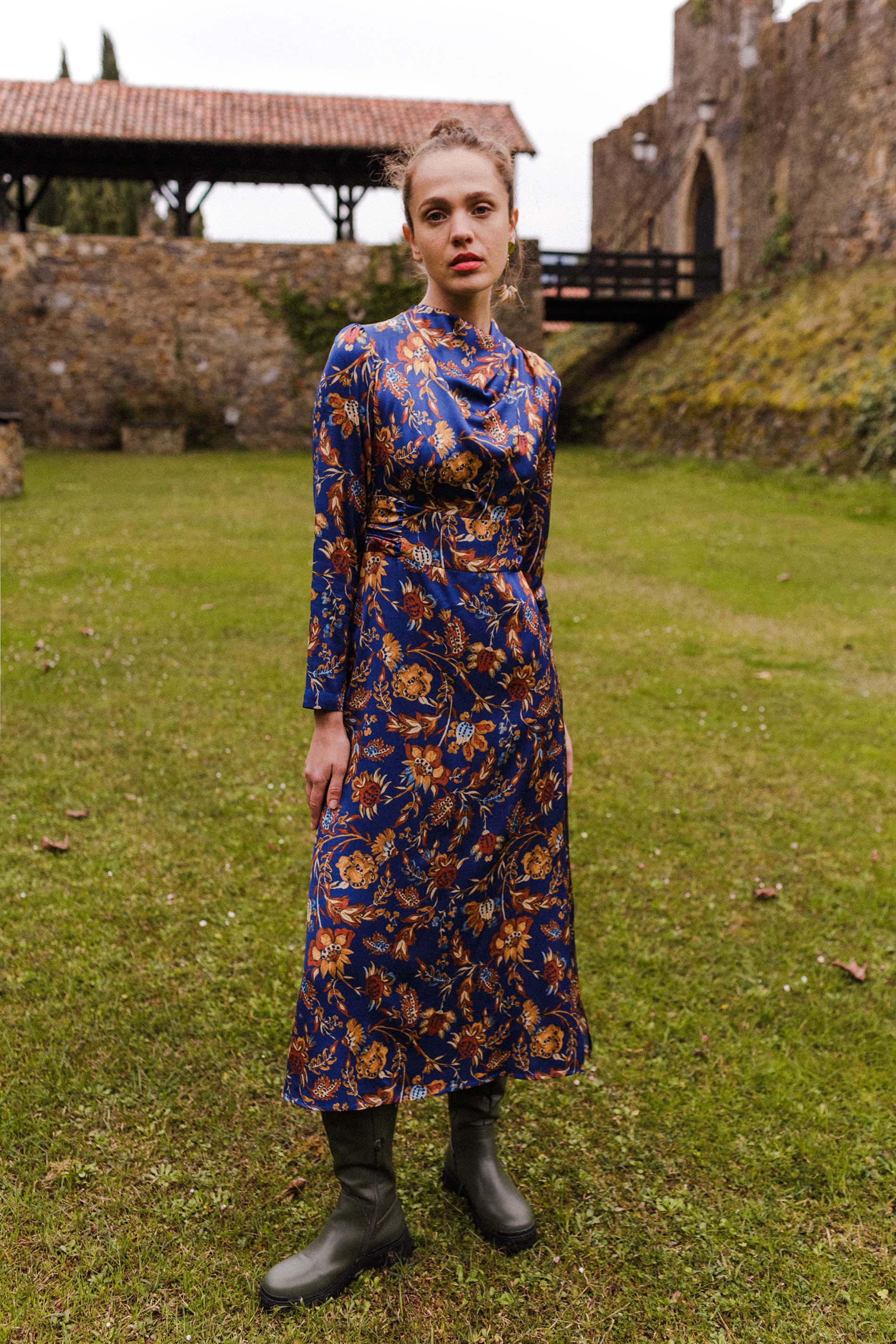 Vestido MOSS jazmin print