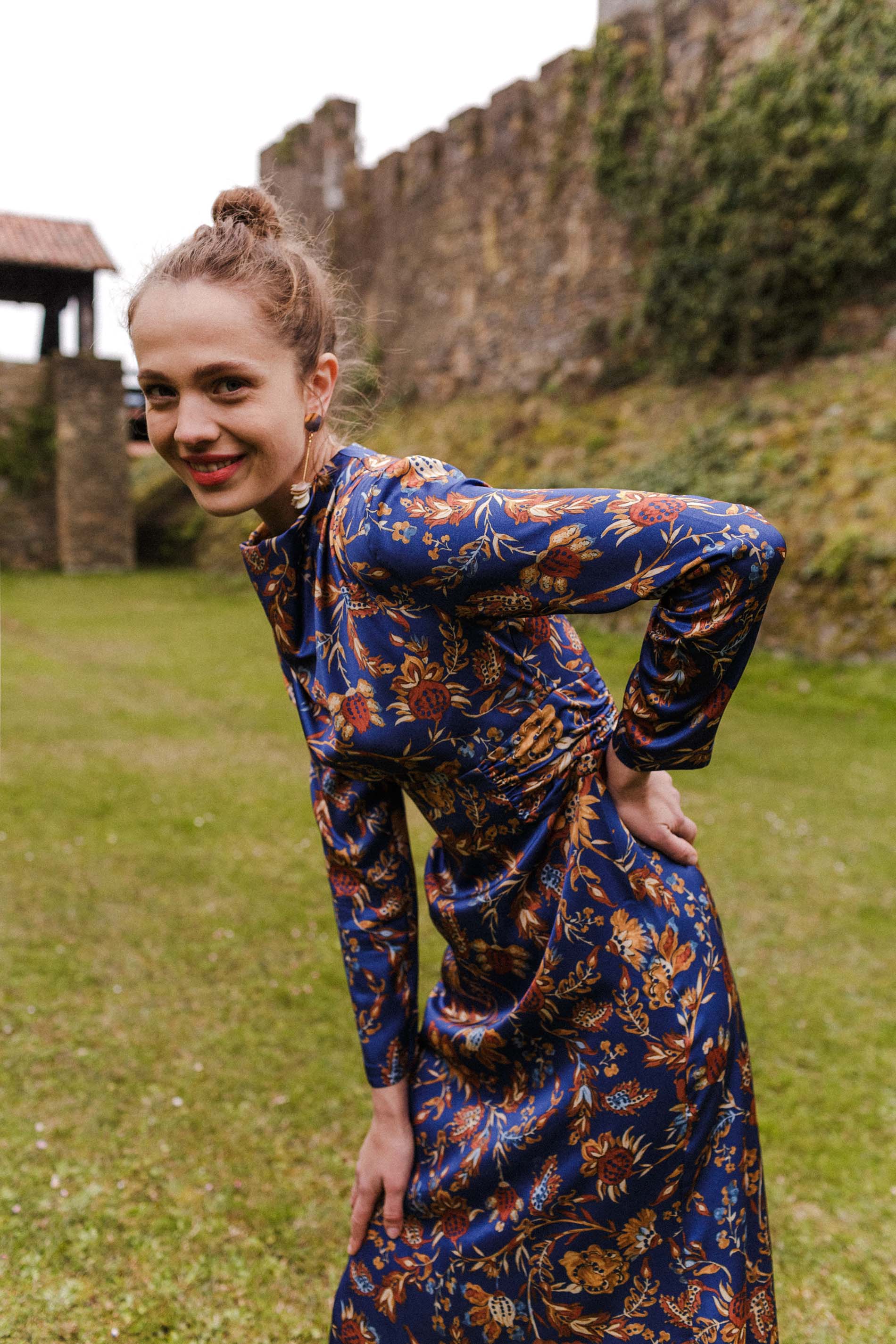 Vestido MOSS jazmin print