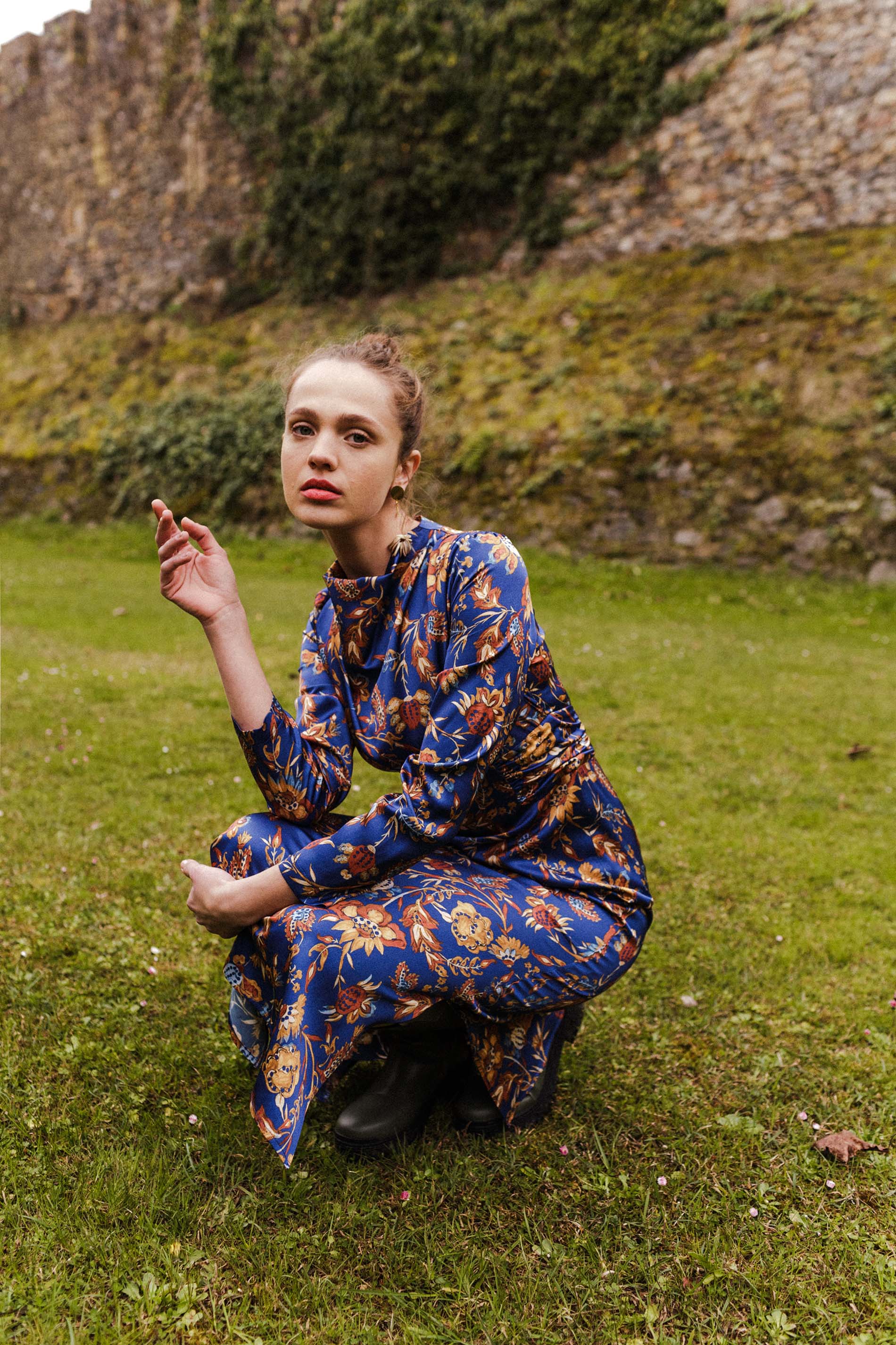 Vestido MOSS jazmin print