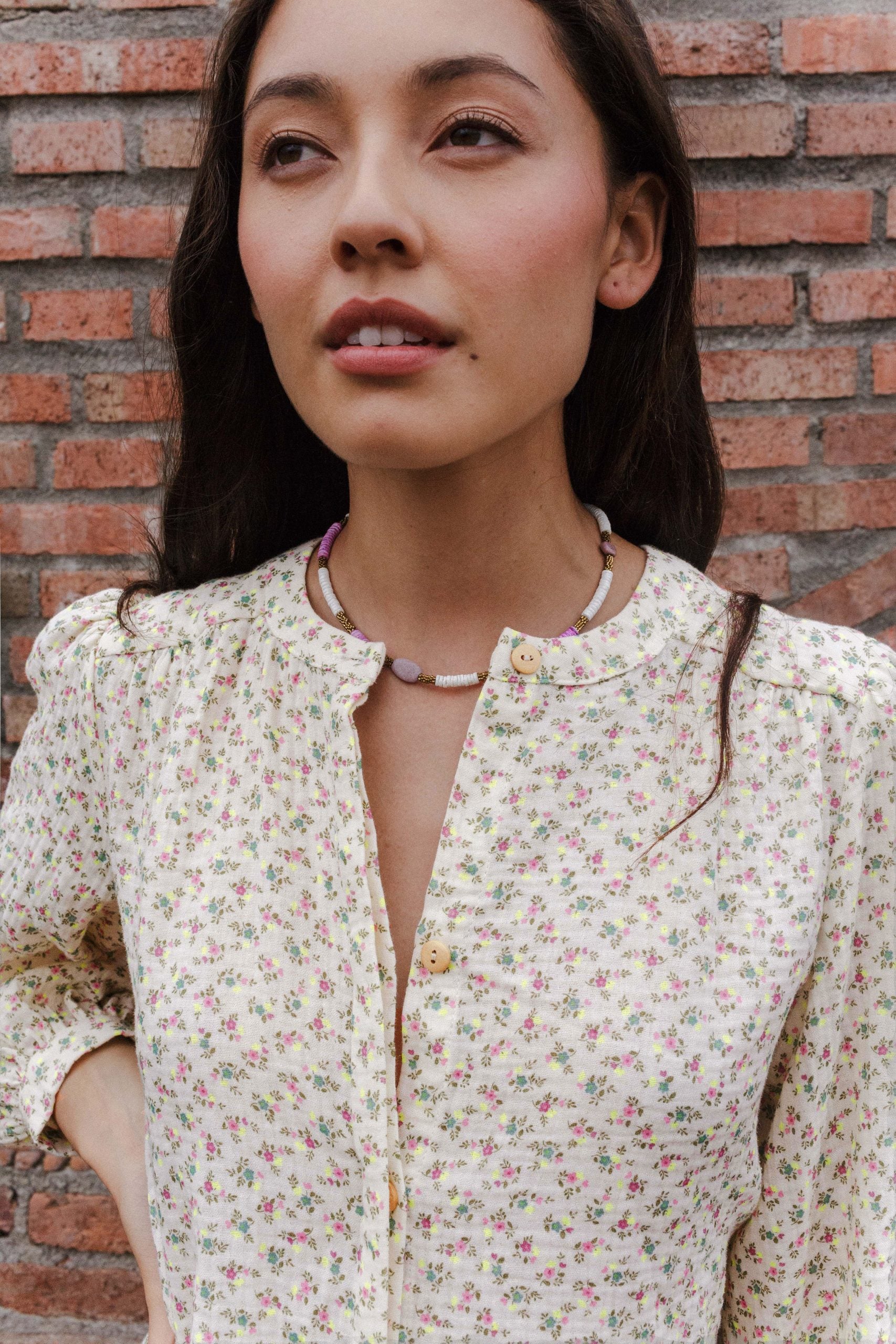 collar averia azul