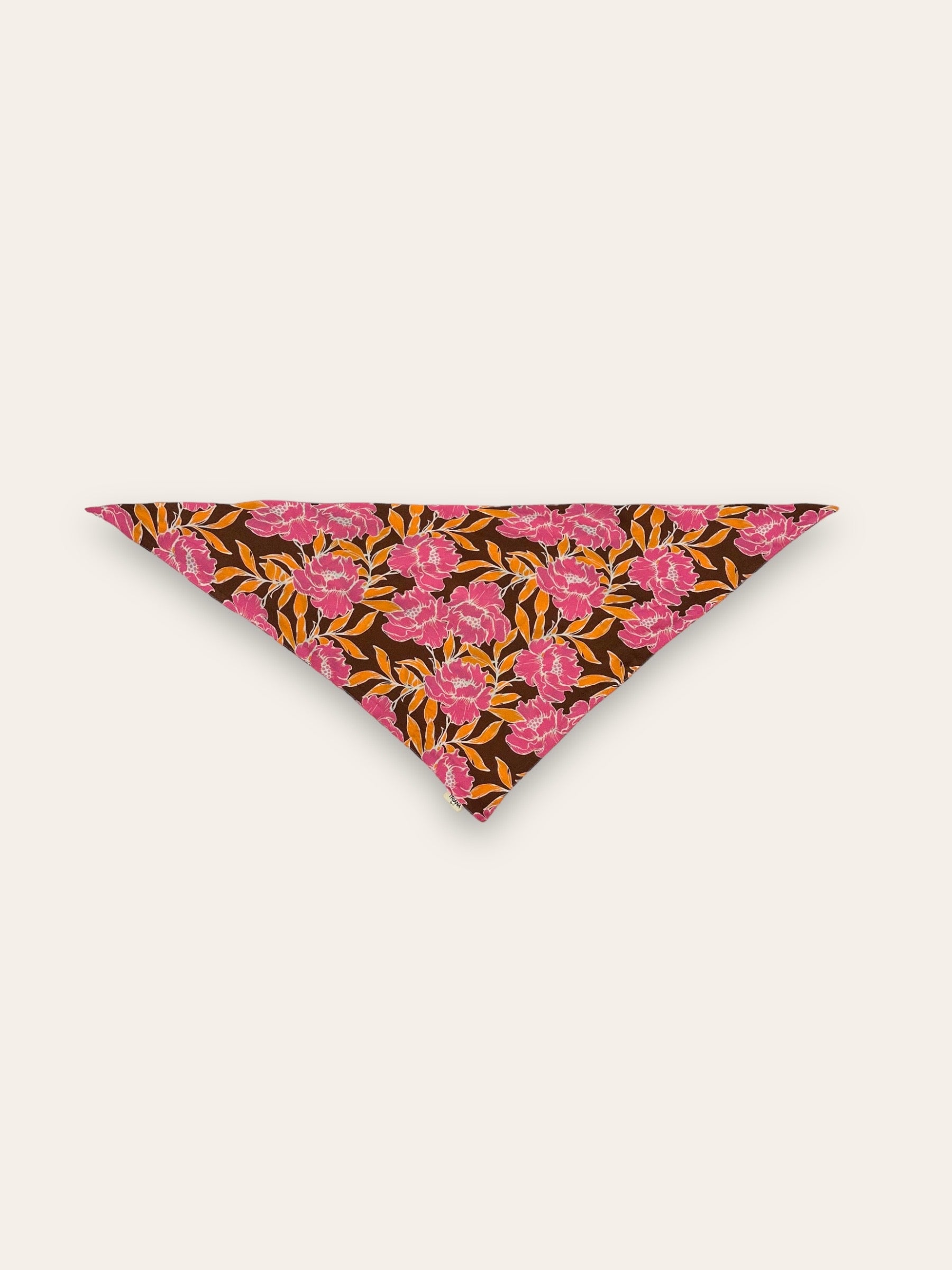 CAPRI flower fuchsia scarf