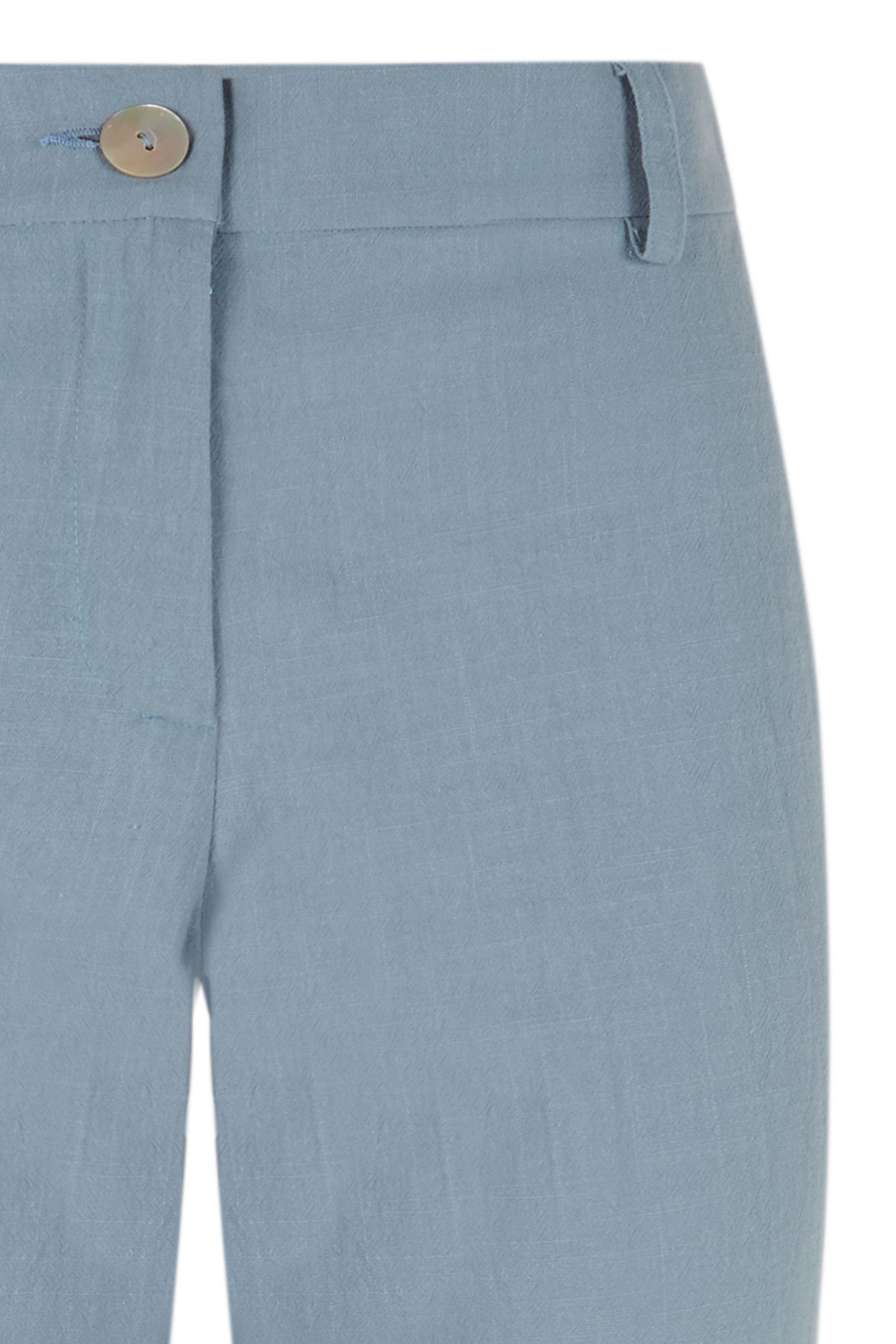 ROMA flare blue stone trousers