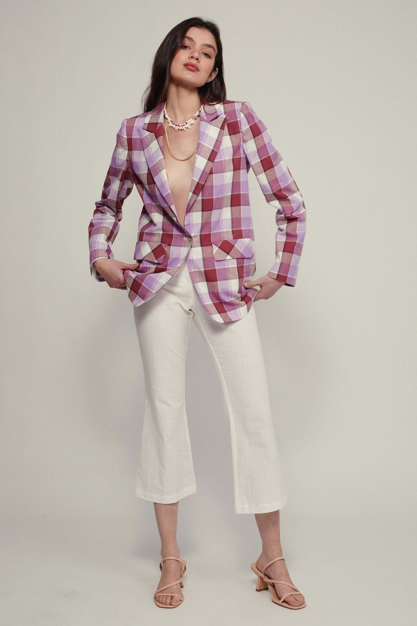 Checked MILLET blazer
