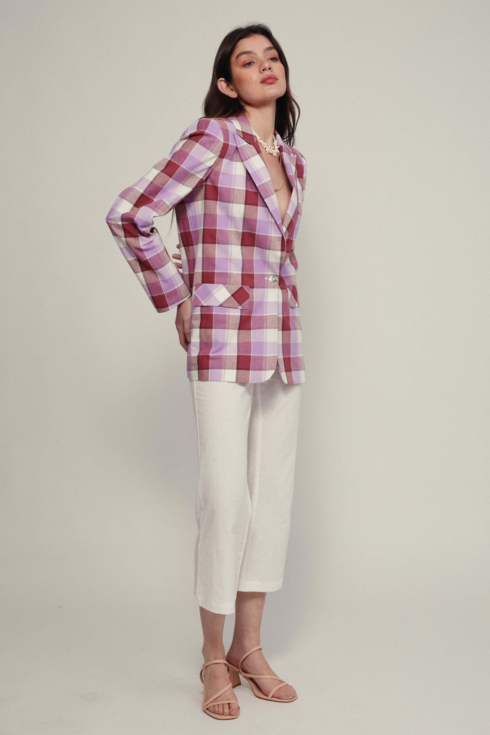 Checked MILLET blazer