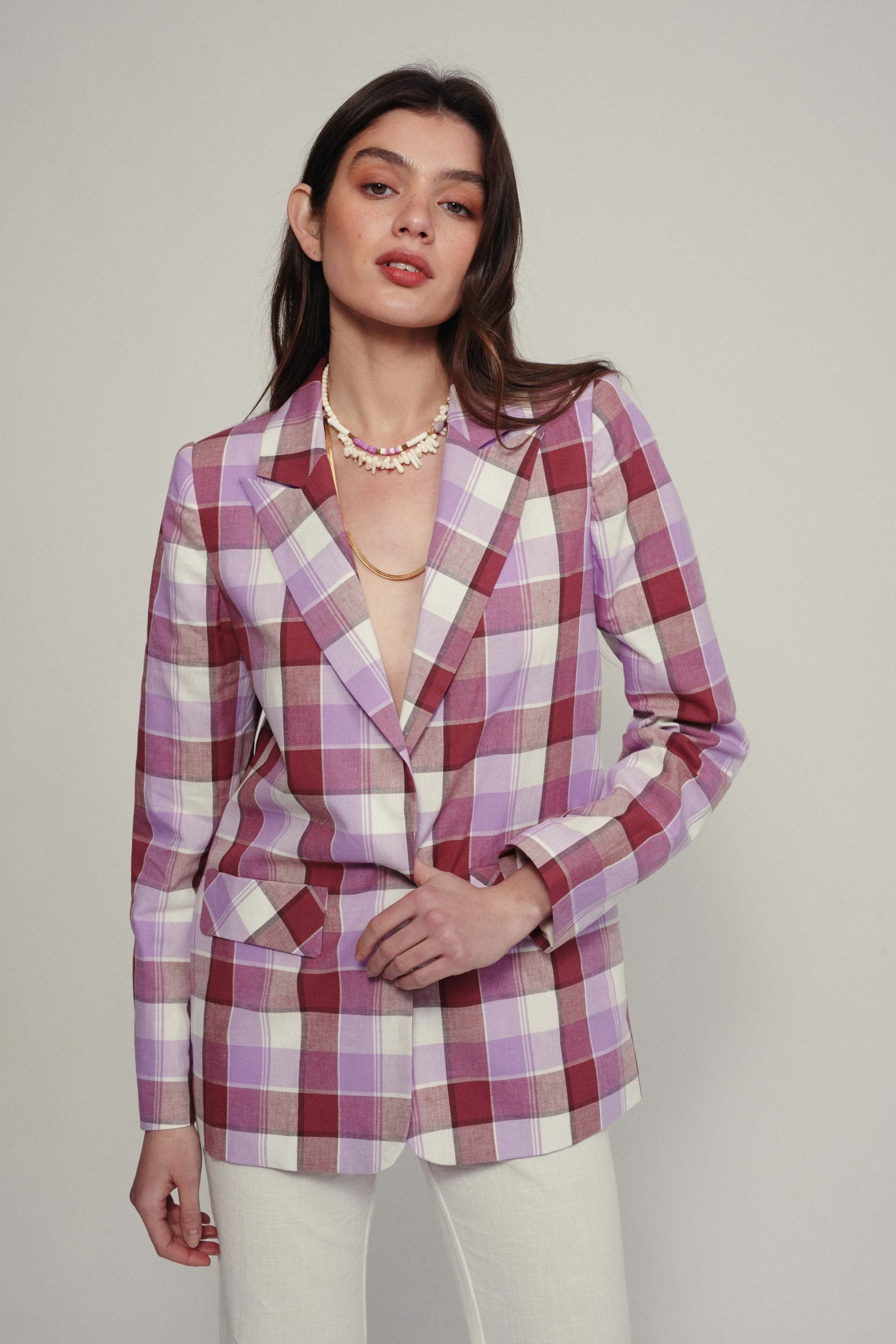 Checked MILLET blazer