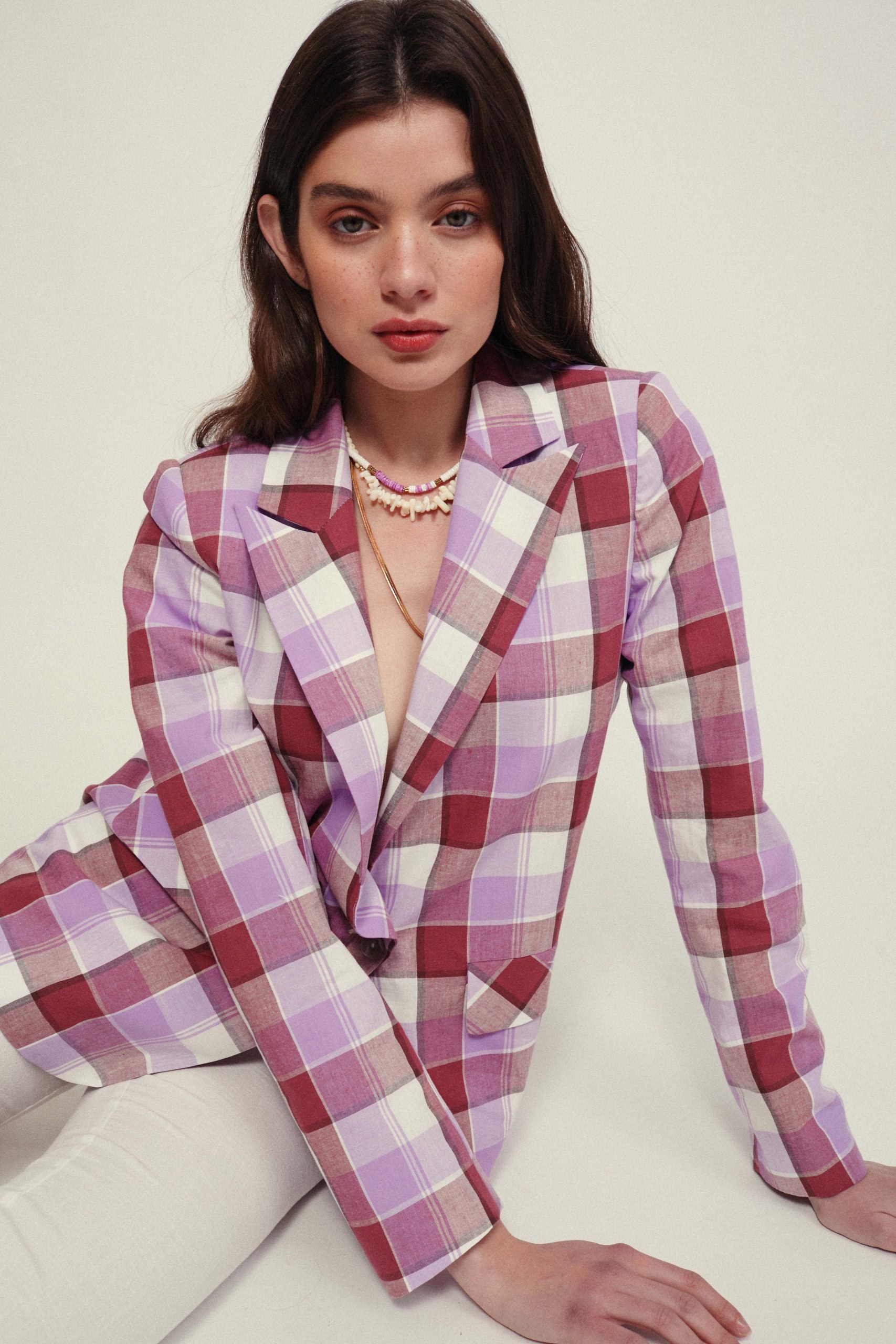 Checked MILLET blazer