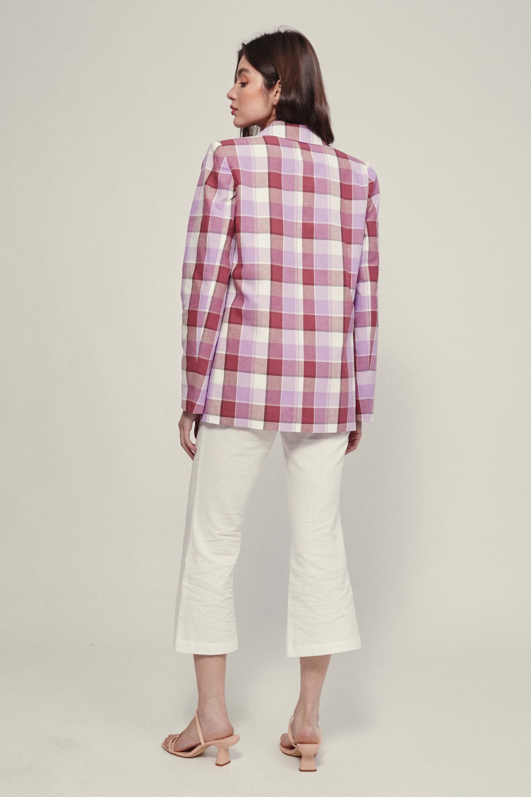 Checked MILLET blazer