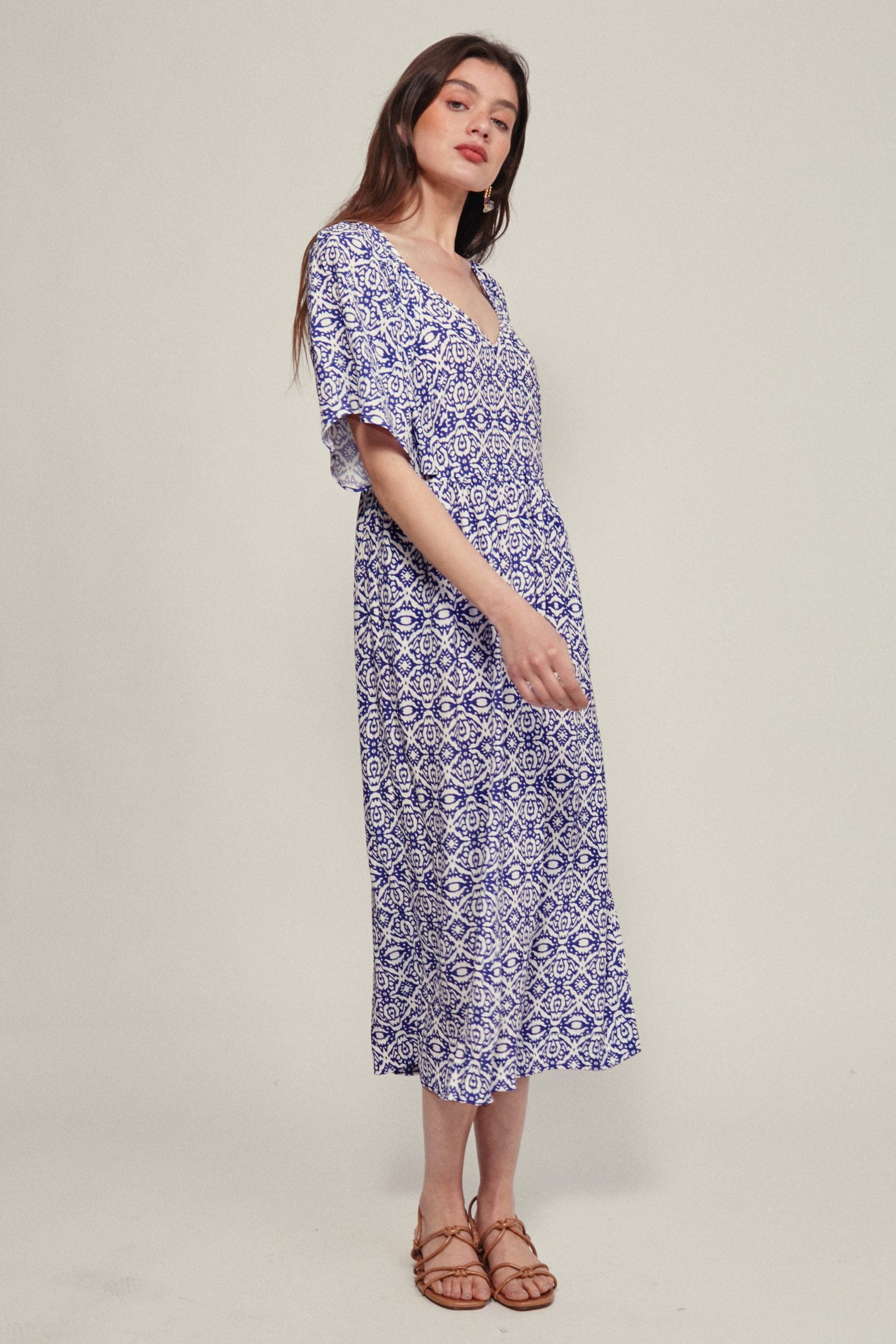 MADEIRA etnic cardinal dress