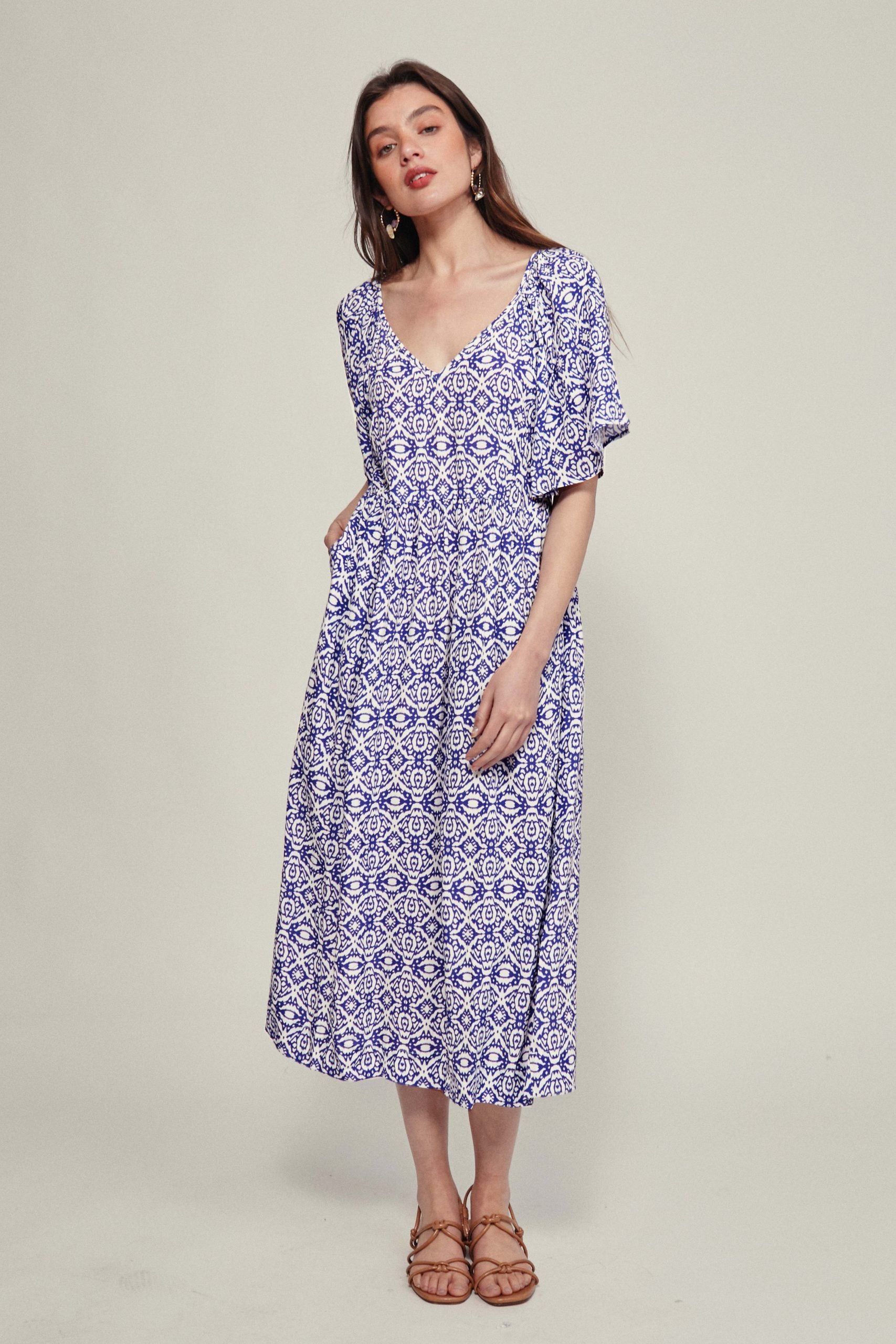 MADEIRA etnic cardinal dress