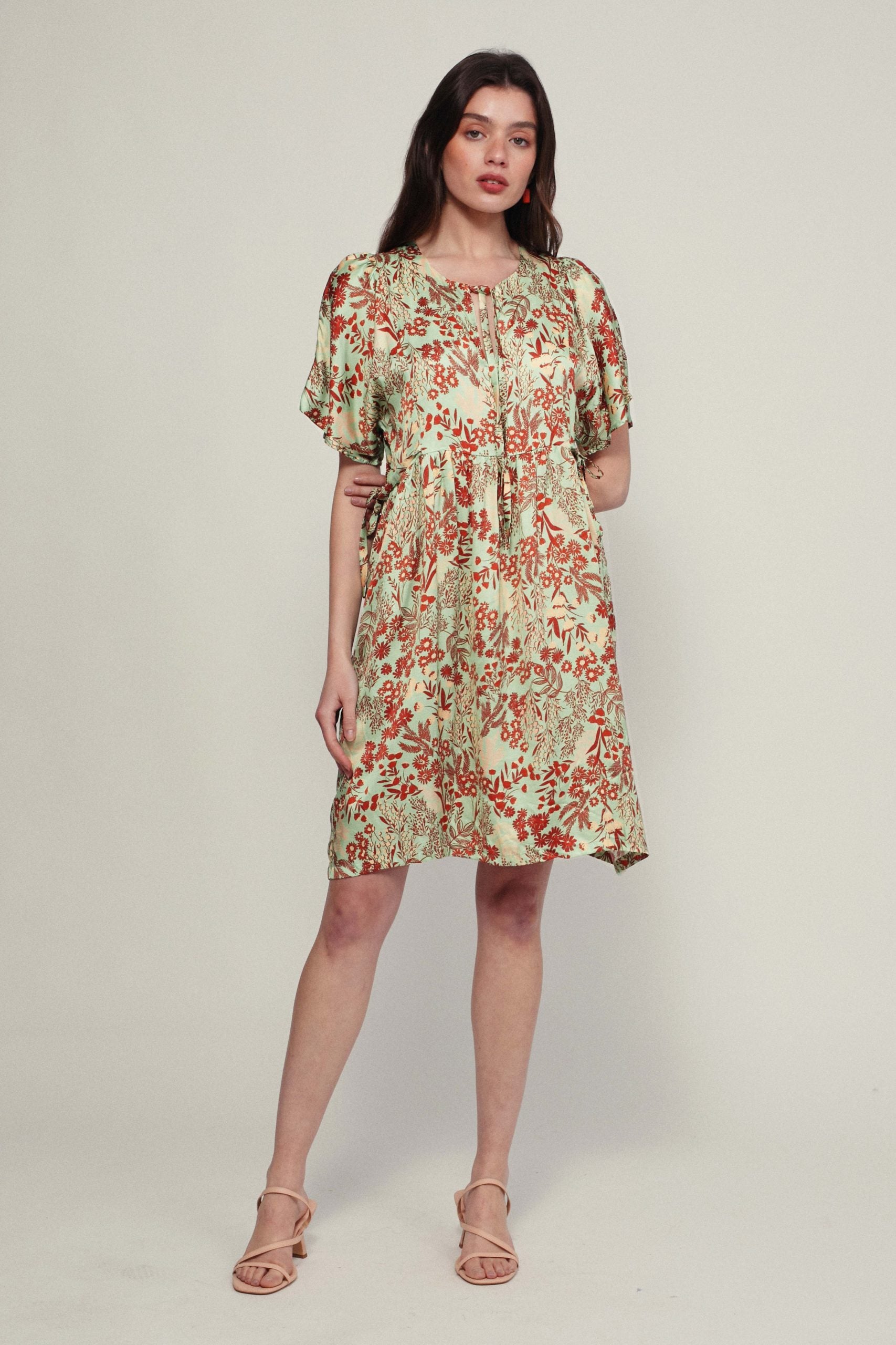 CATANIA forest print dress