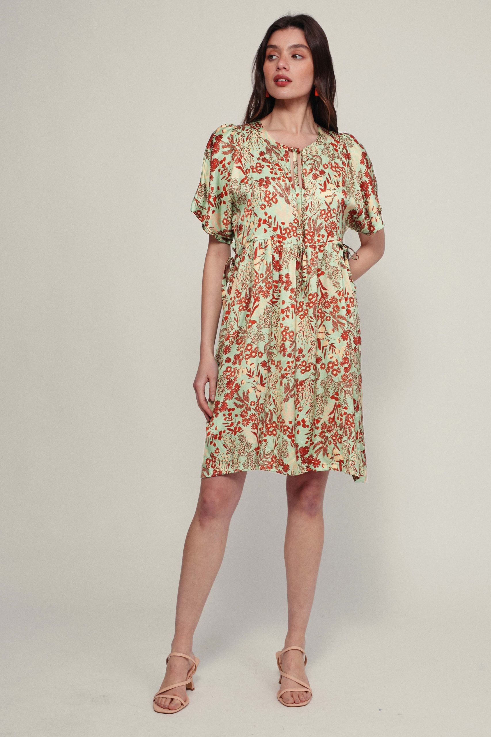 CATANIA forest print dress