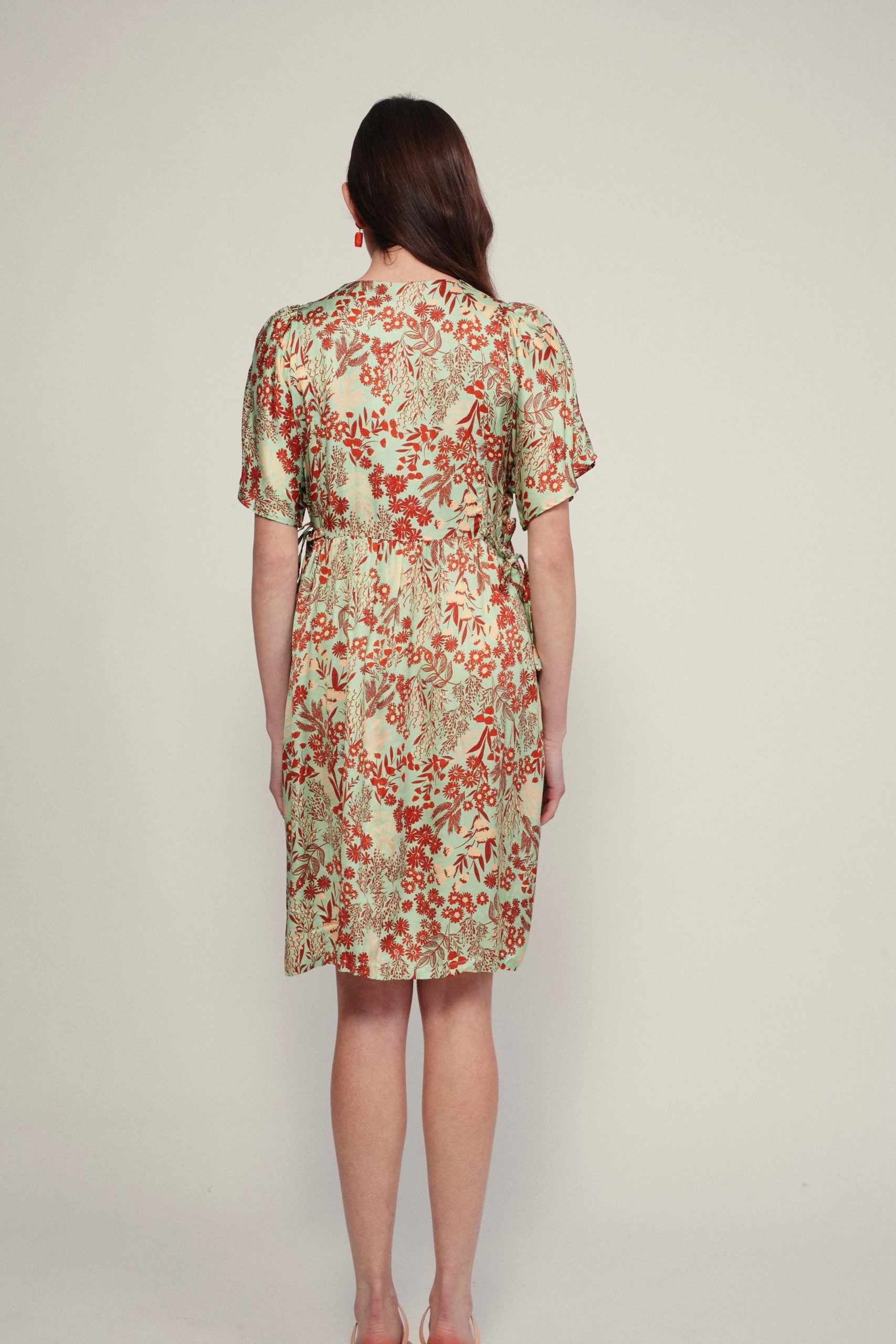 CATANIA forest print dress