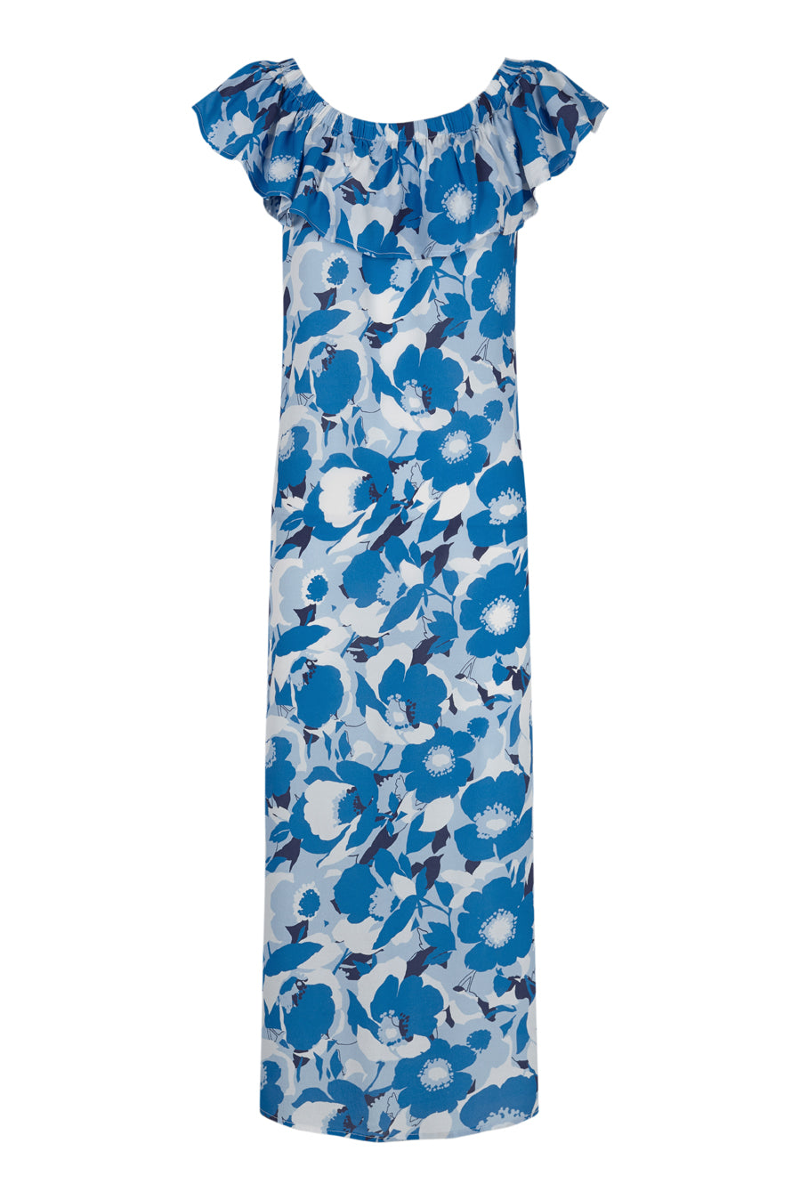 Blue ANELA flower dress