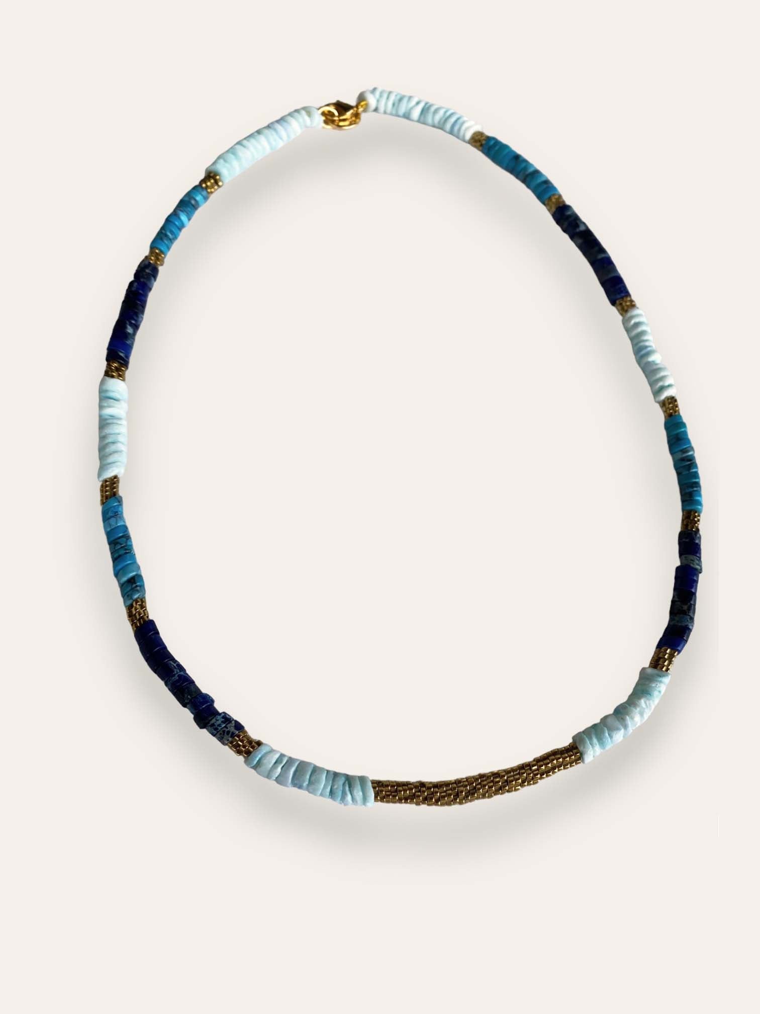 Collar CASTELO azul