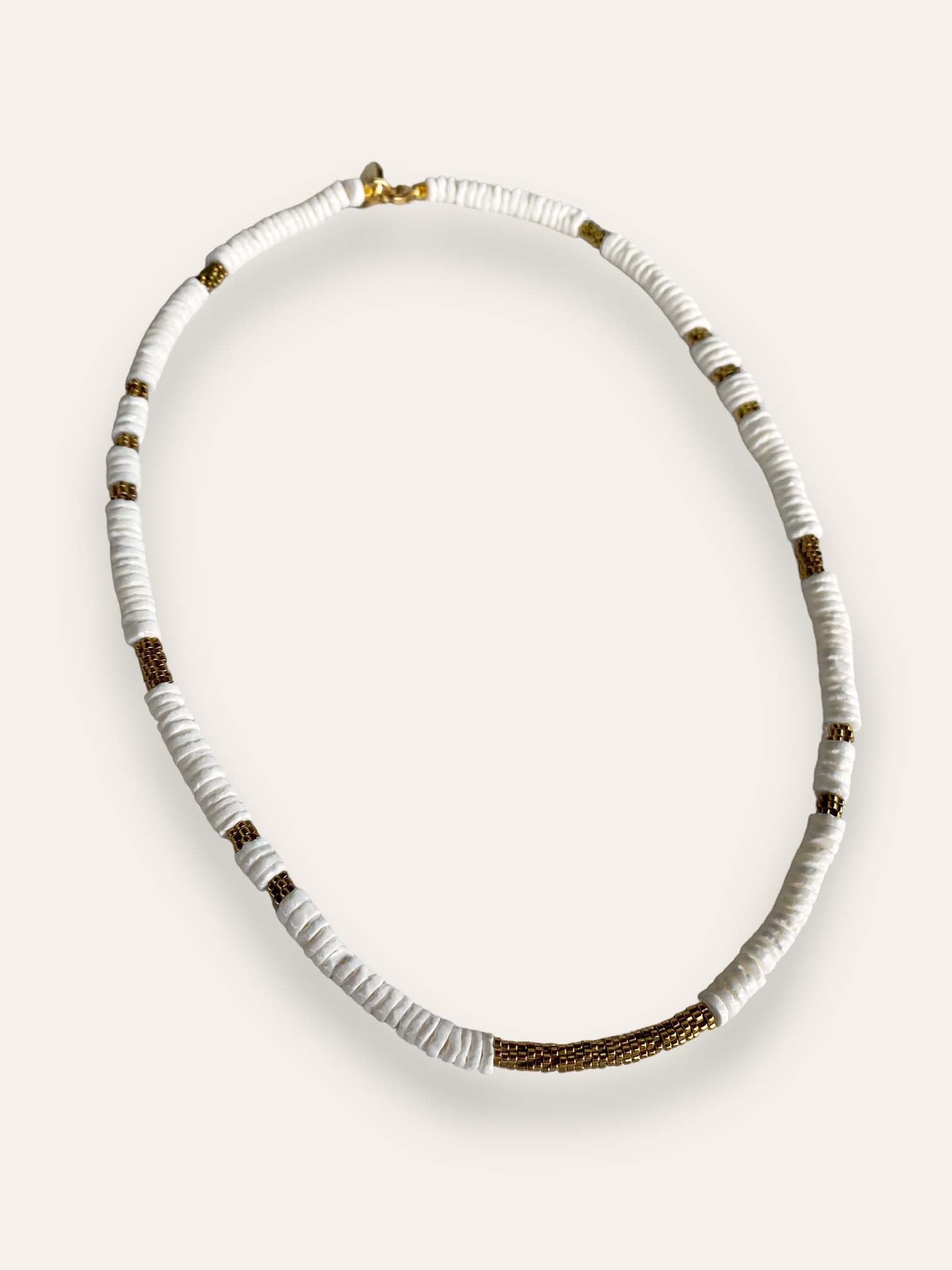white CASTELO necklace