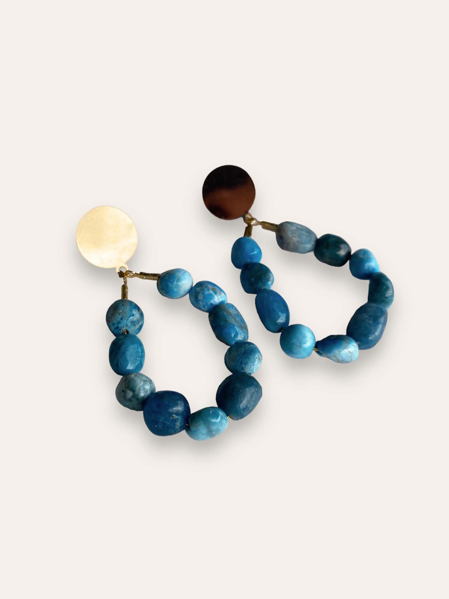 Pendientes EVOLA azul