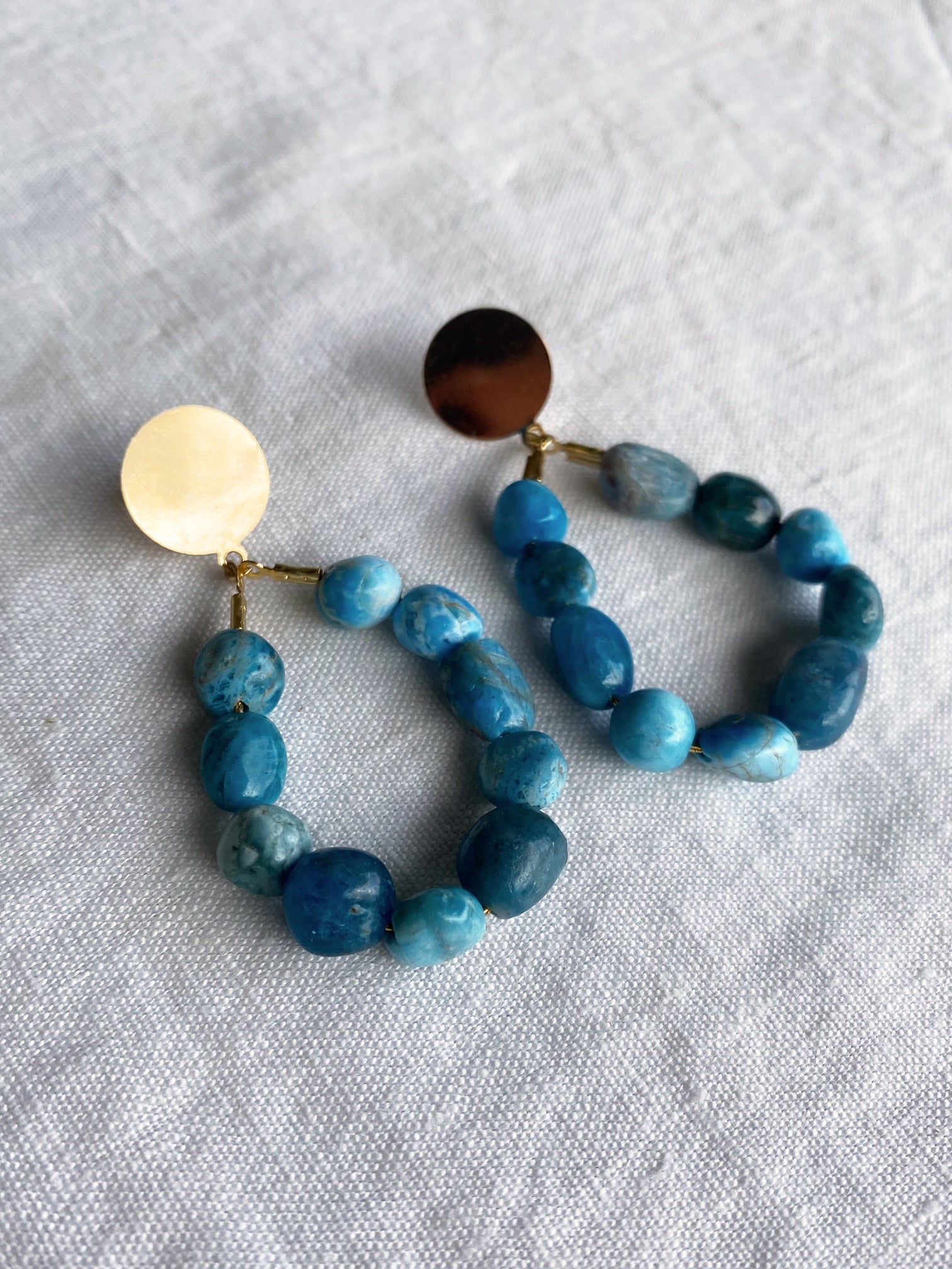Pendientes EVOLA azul