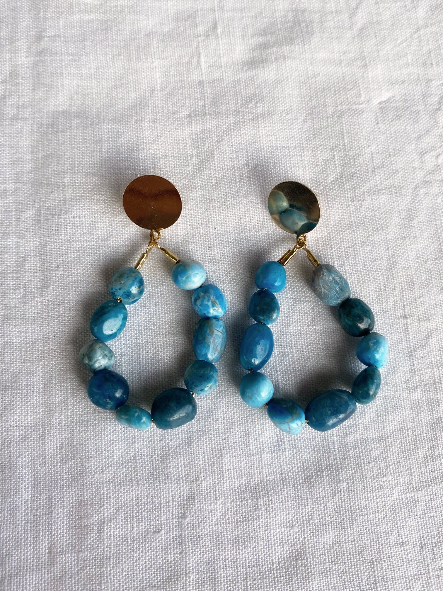 Pendientes EVOLA azul