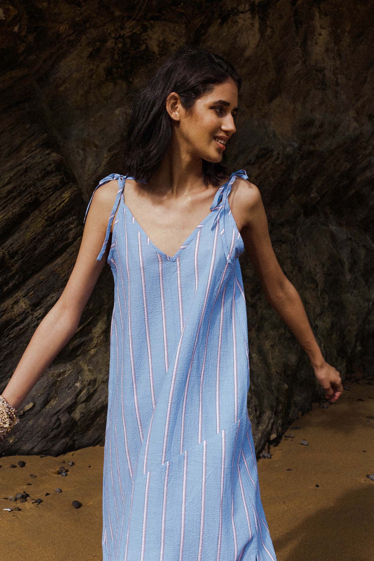 Striped PORTO dress