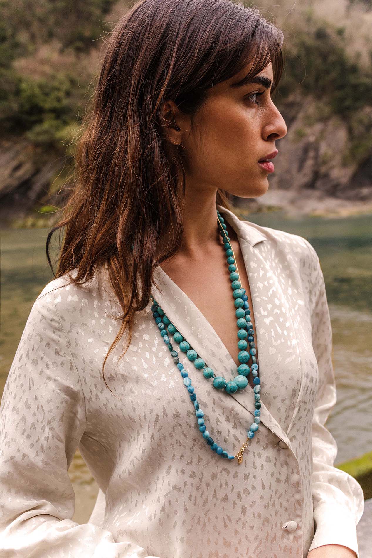 ACACIA beige coat-dress