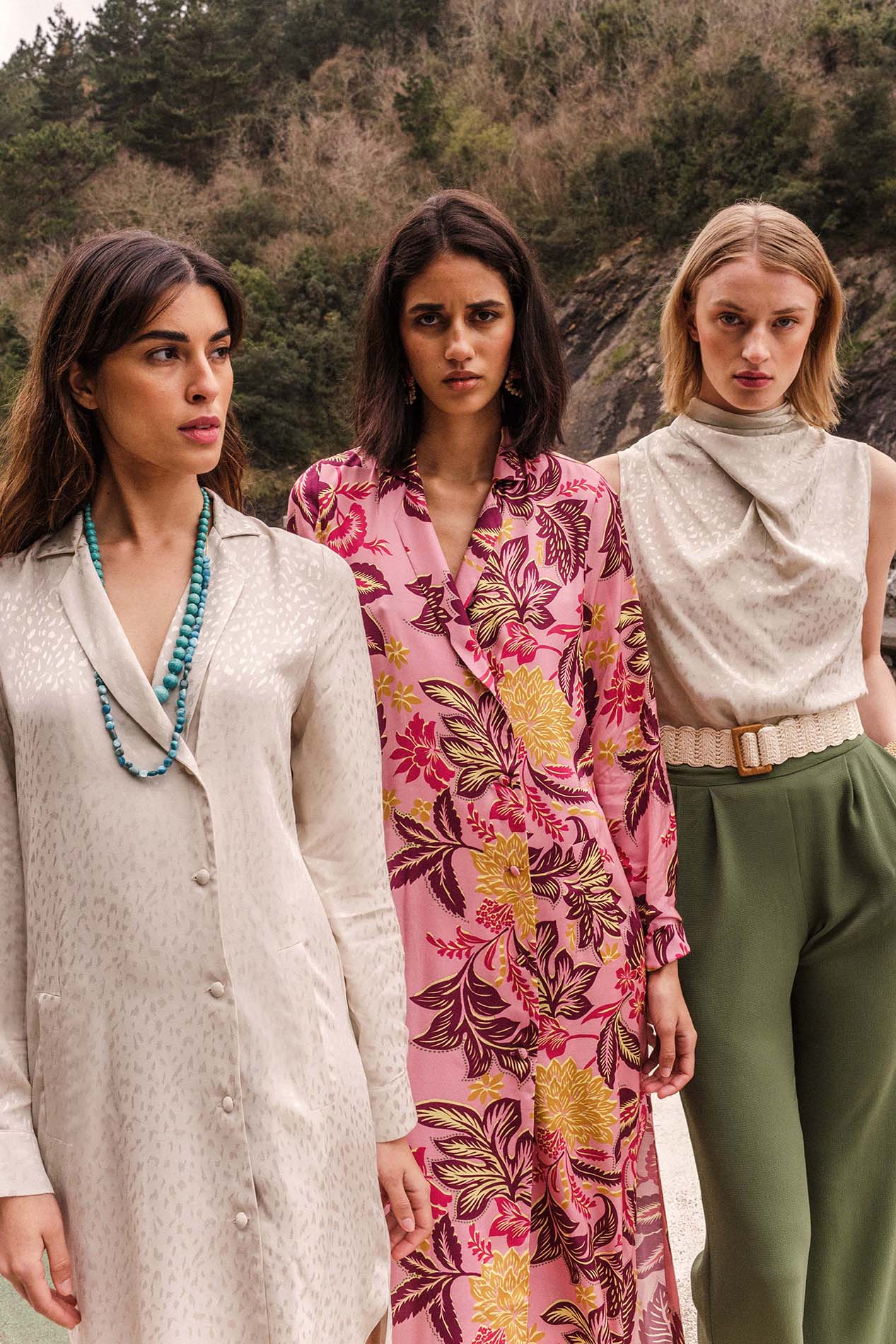 ACACIA beige coat-dress