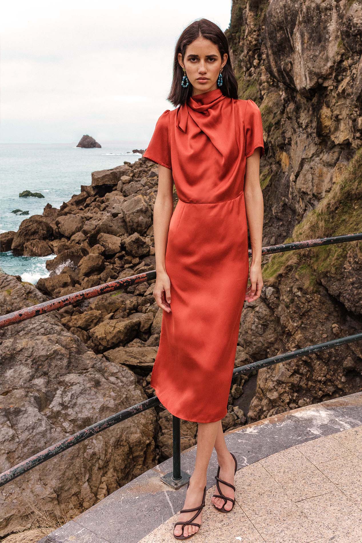 Terracotta MAPE dress