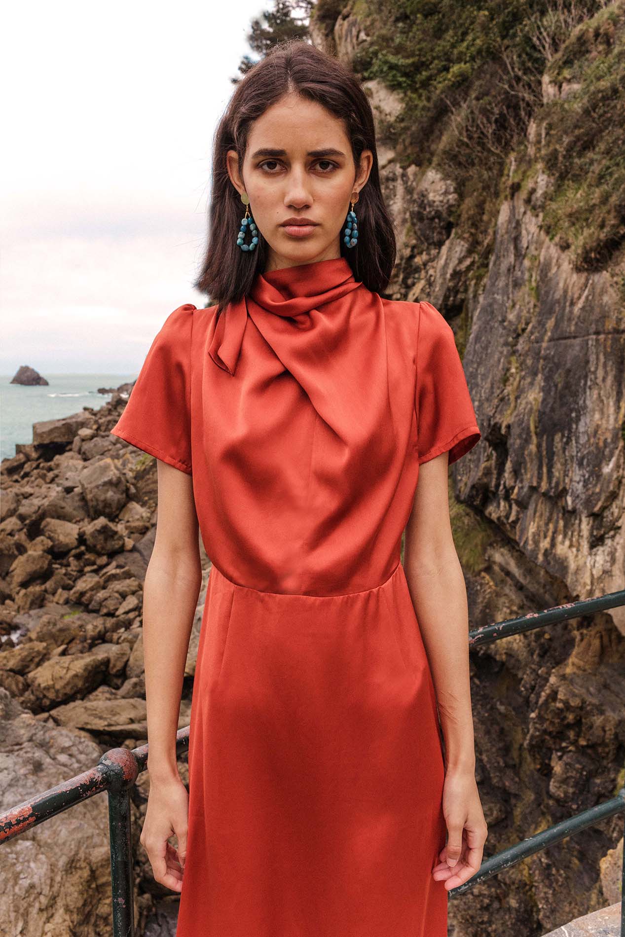 Terracotta MAPE dress